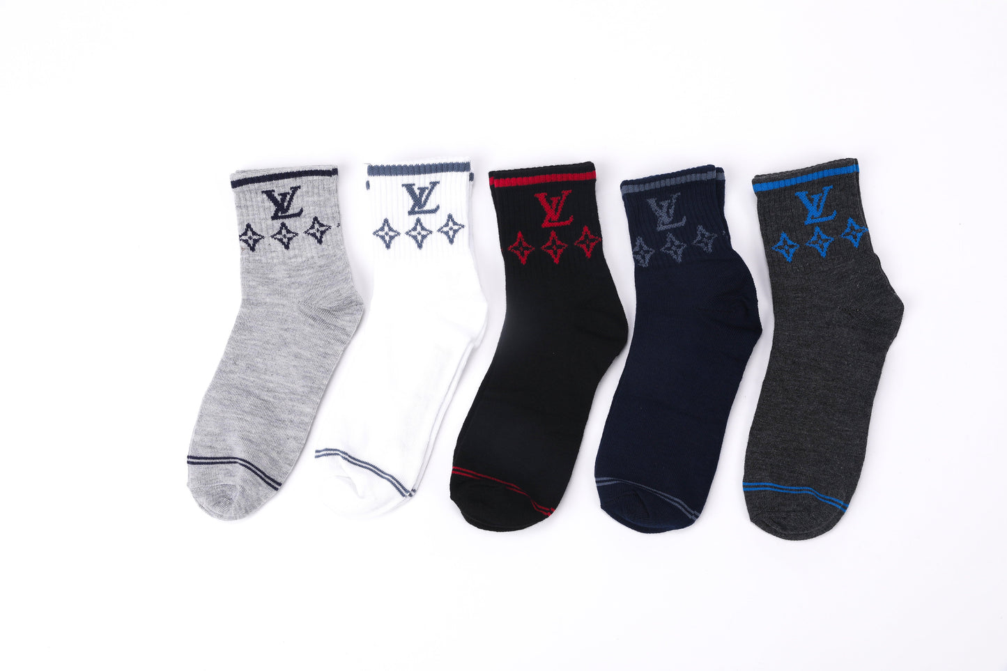 Louis Vuitton Signature Socks Set - Set of 5