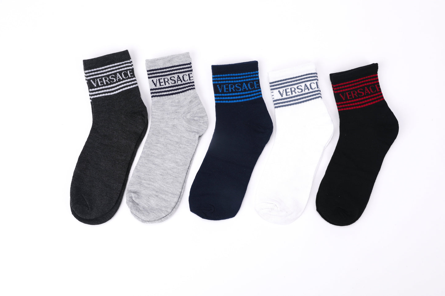 Versace Medusa Socks Set - Set of 5
