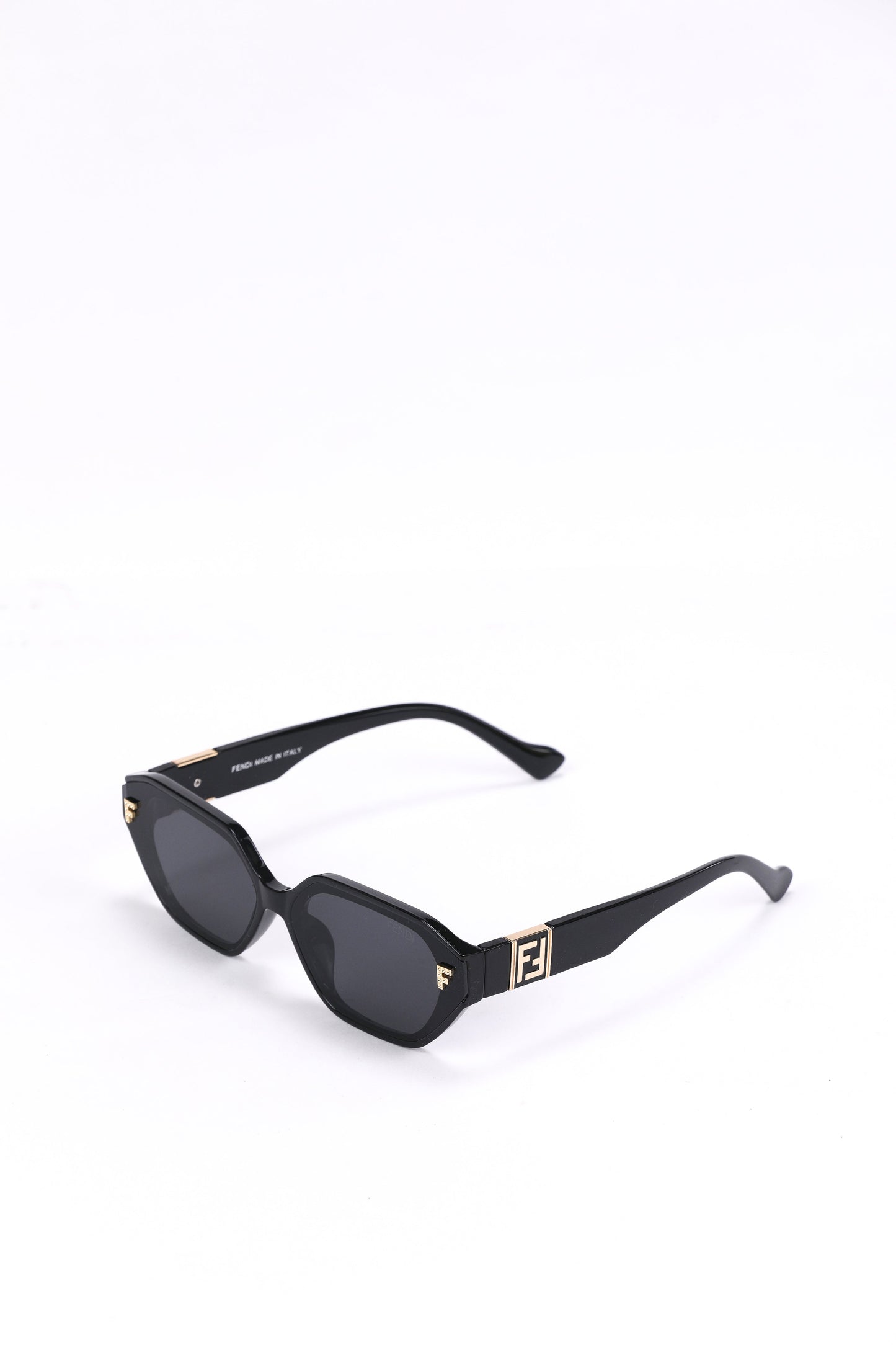 Fendi Black Cat-Eye Sunglasses