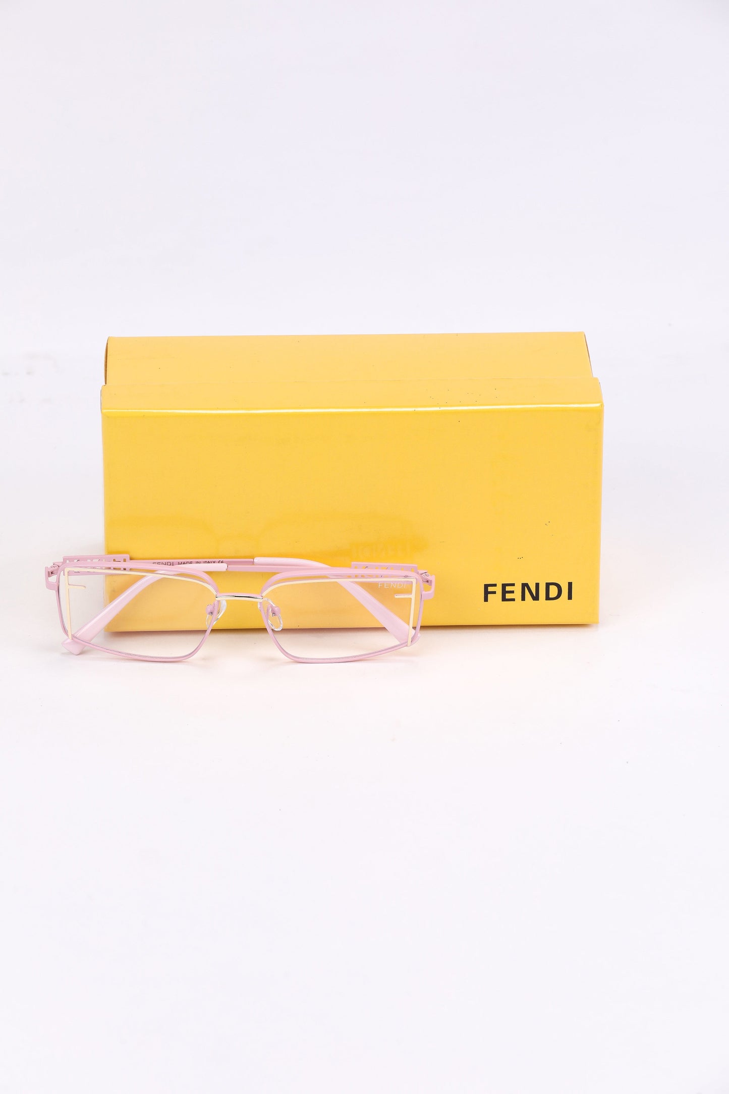 Fendi Pink Aviator Optical Glasses