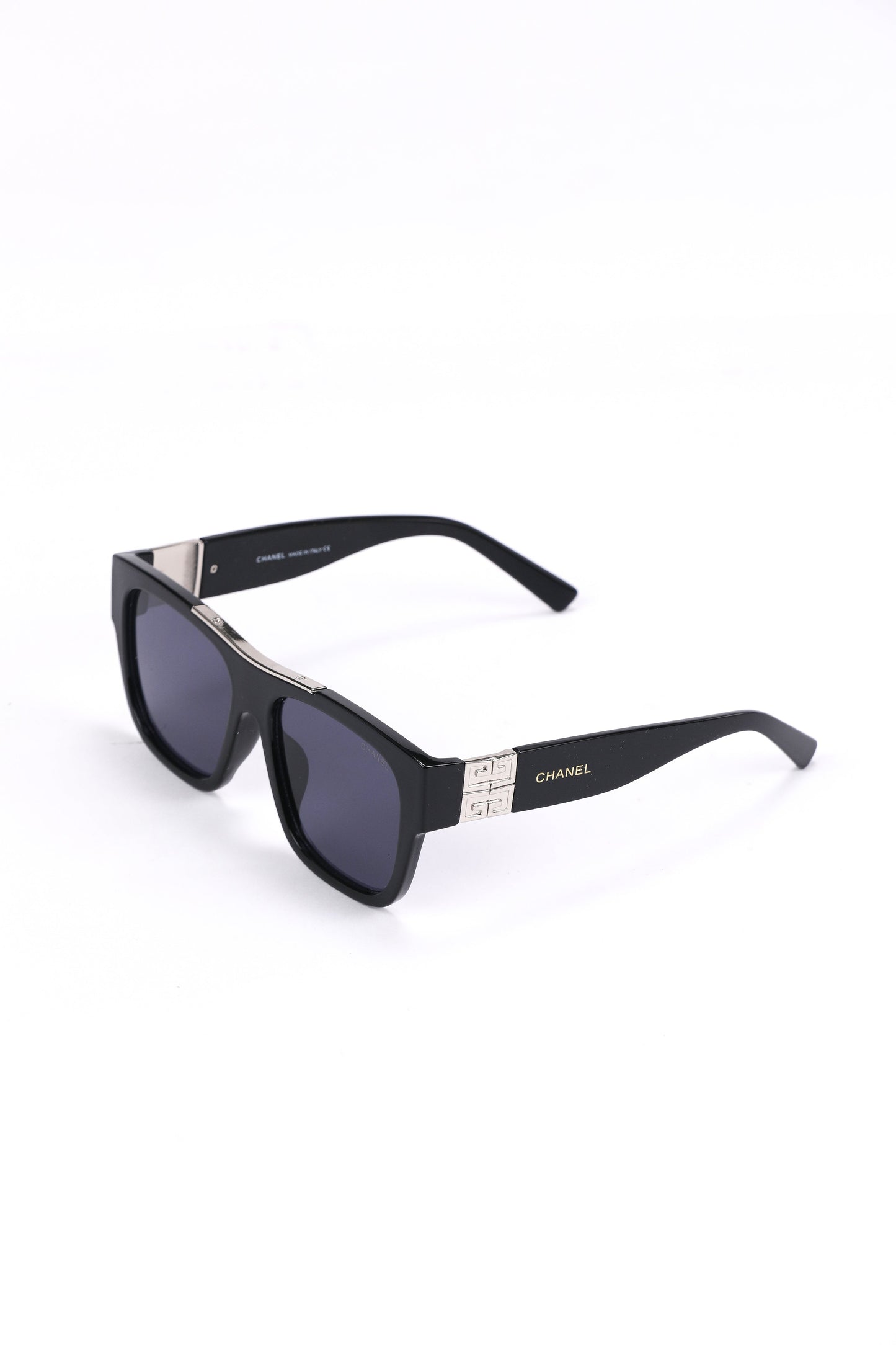 Chanel Oversized Black Square Sunglasses