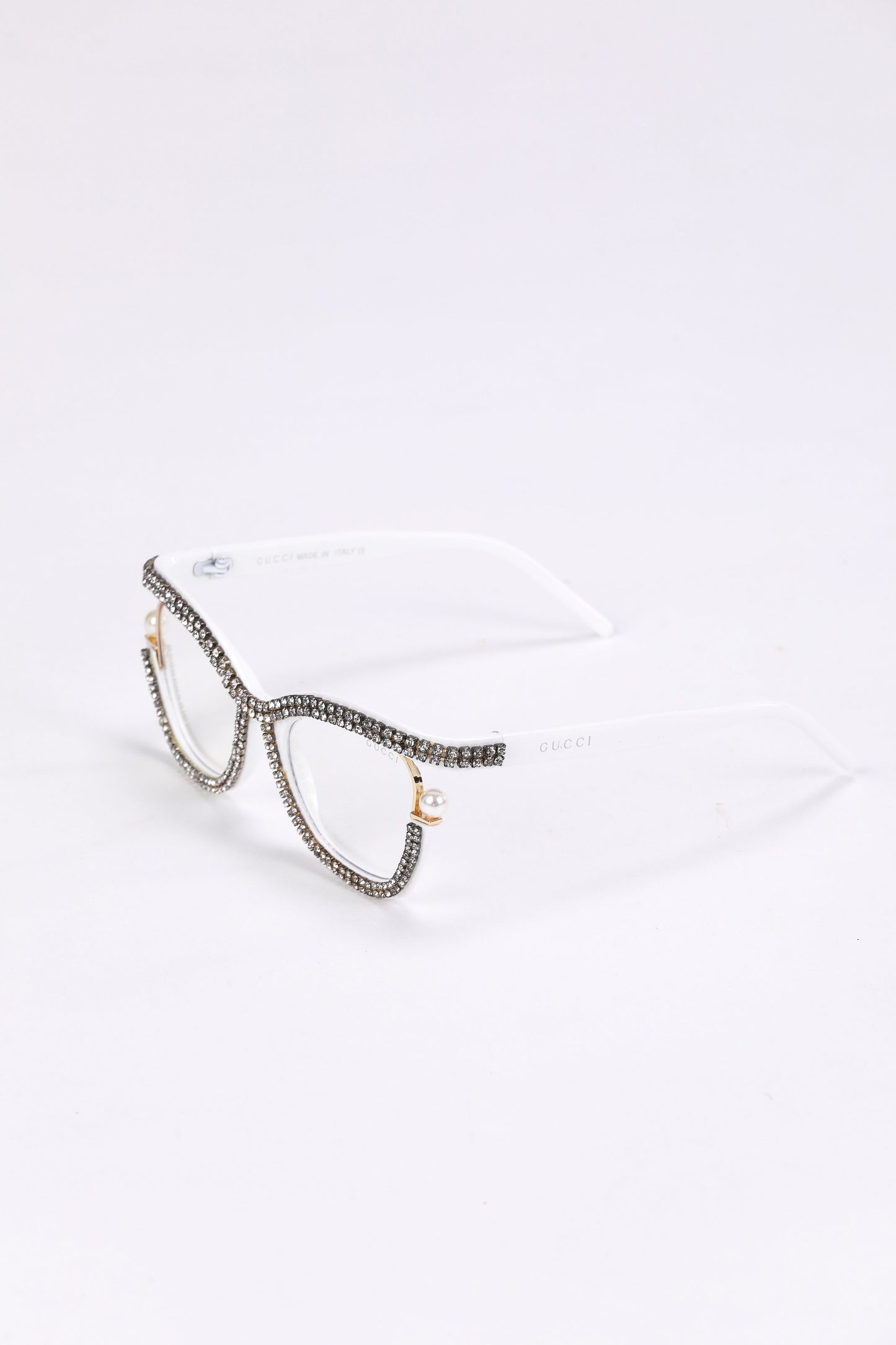 Gucci Crystal Cat-Eye Glasses