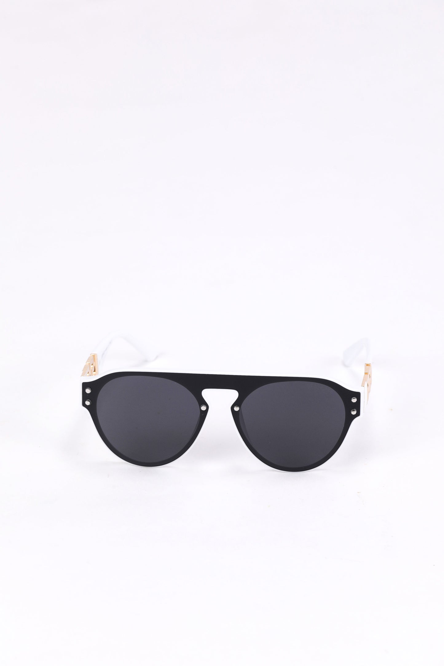 Versace Medusa Chain Aviator Sunglasses