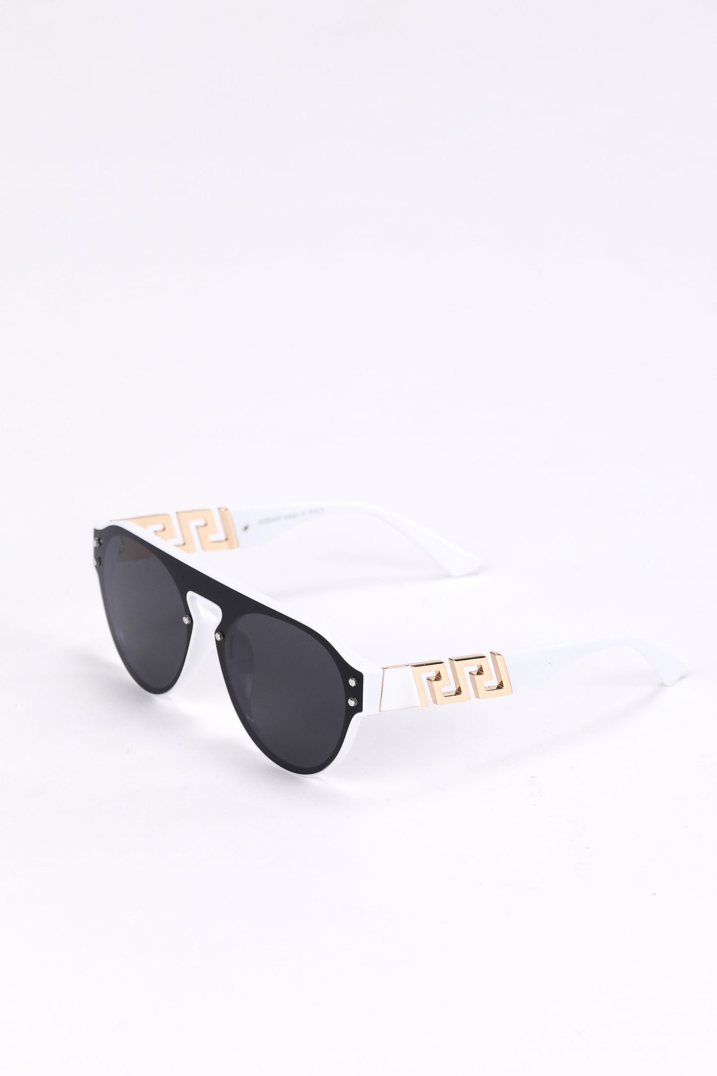 Versace Medusa Chain Aviator Sunglasses