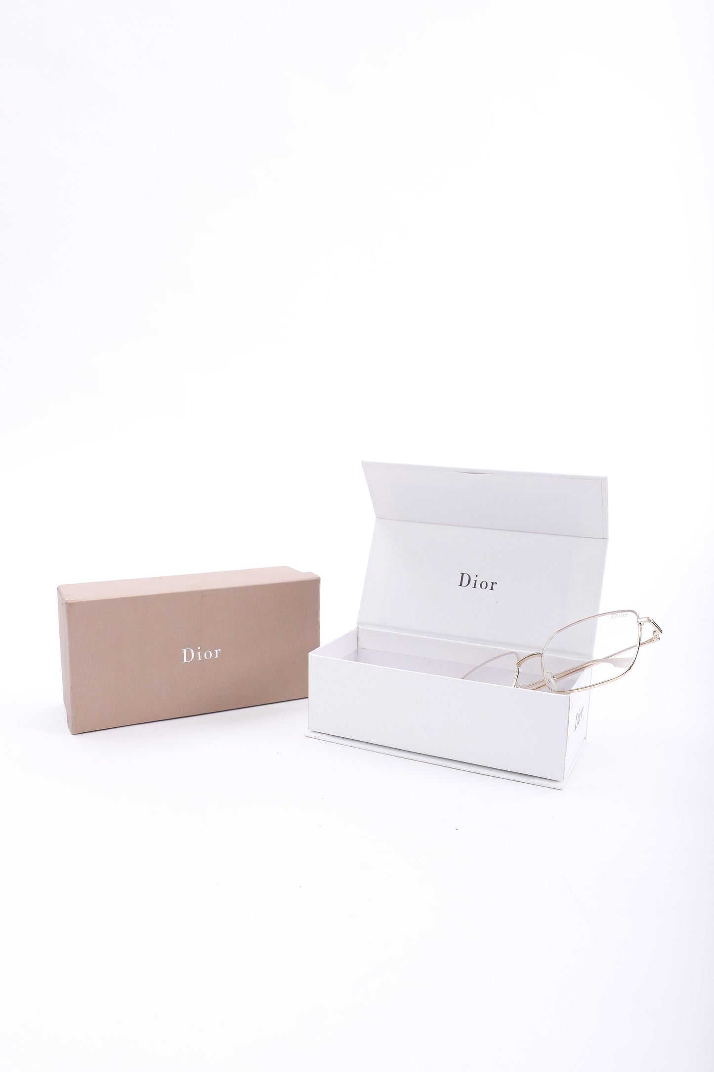 Dior Minimalist Gold Frame Glasses