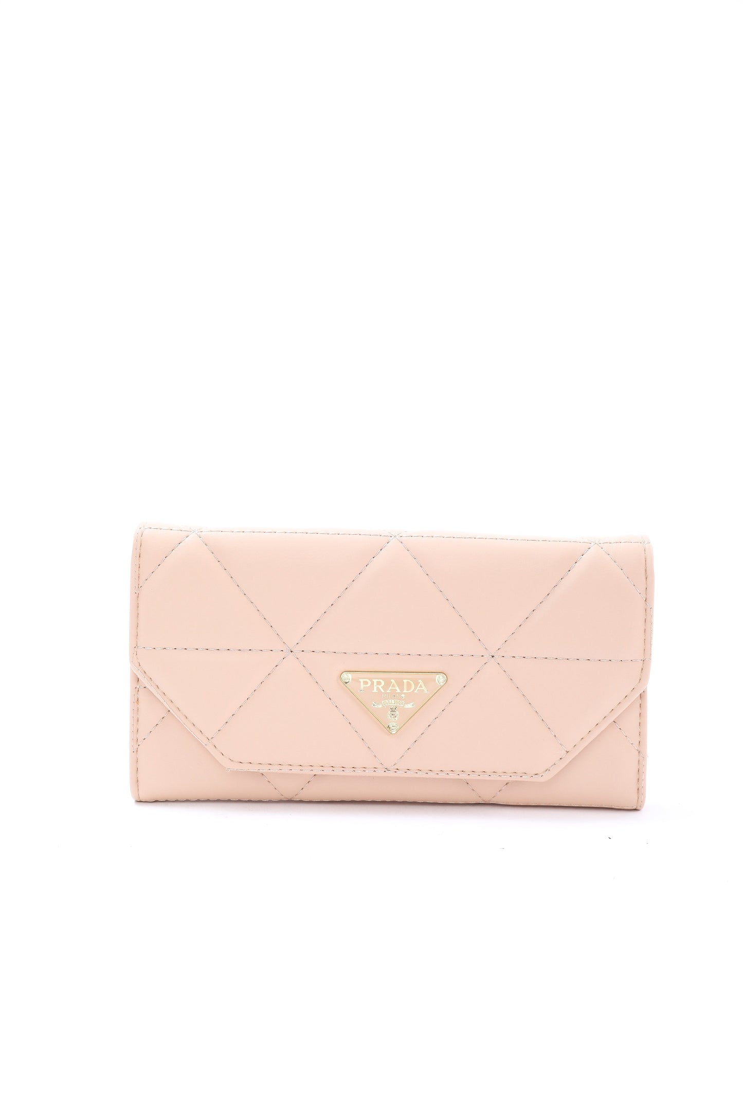 Prada Pink Quilted Wallet
