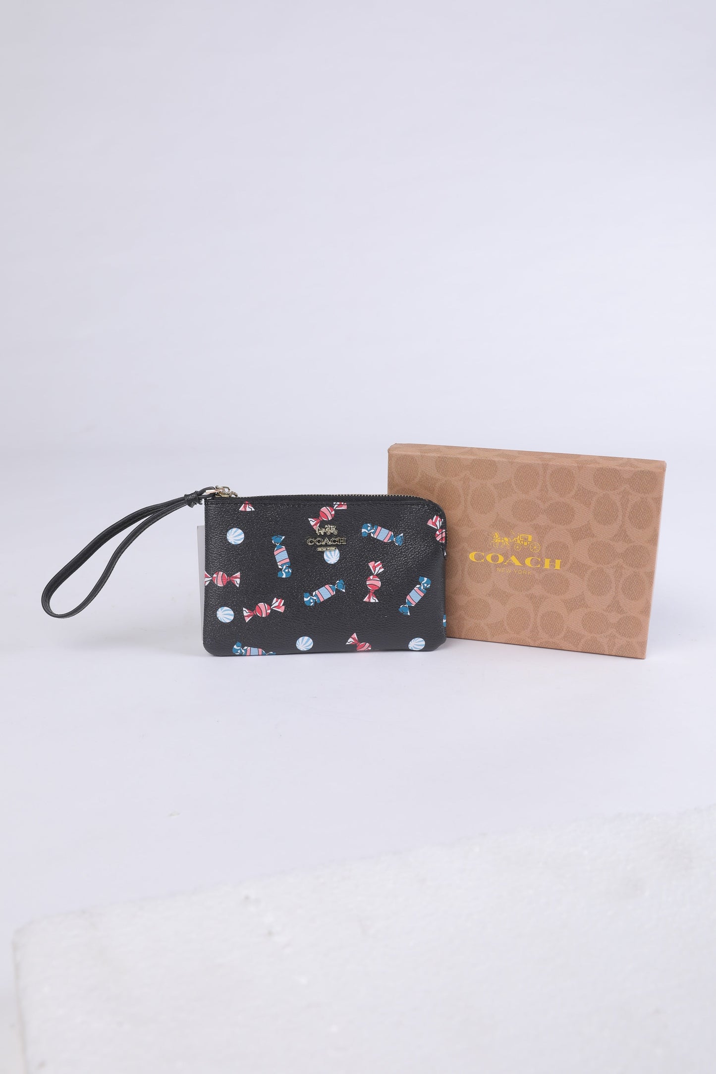 Coach Candy Print Wristlet