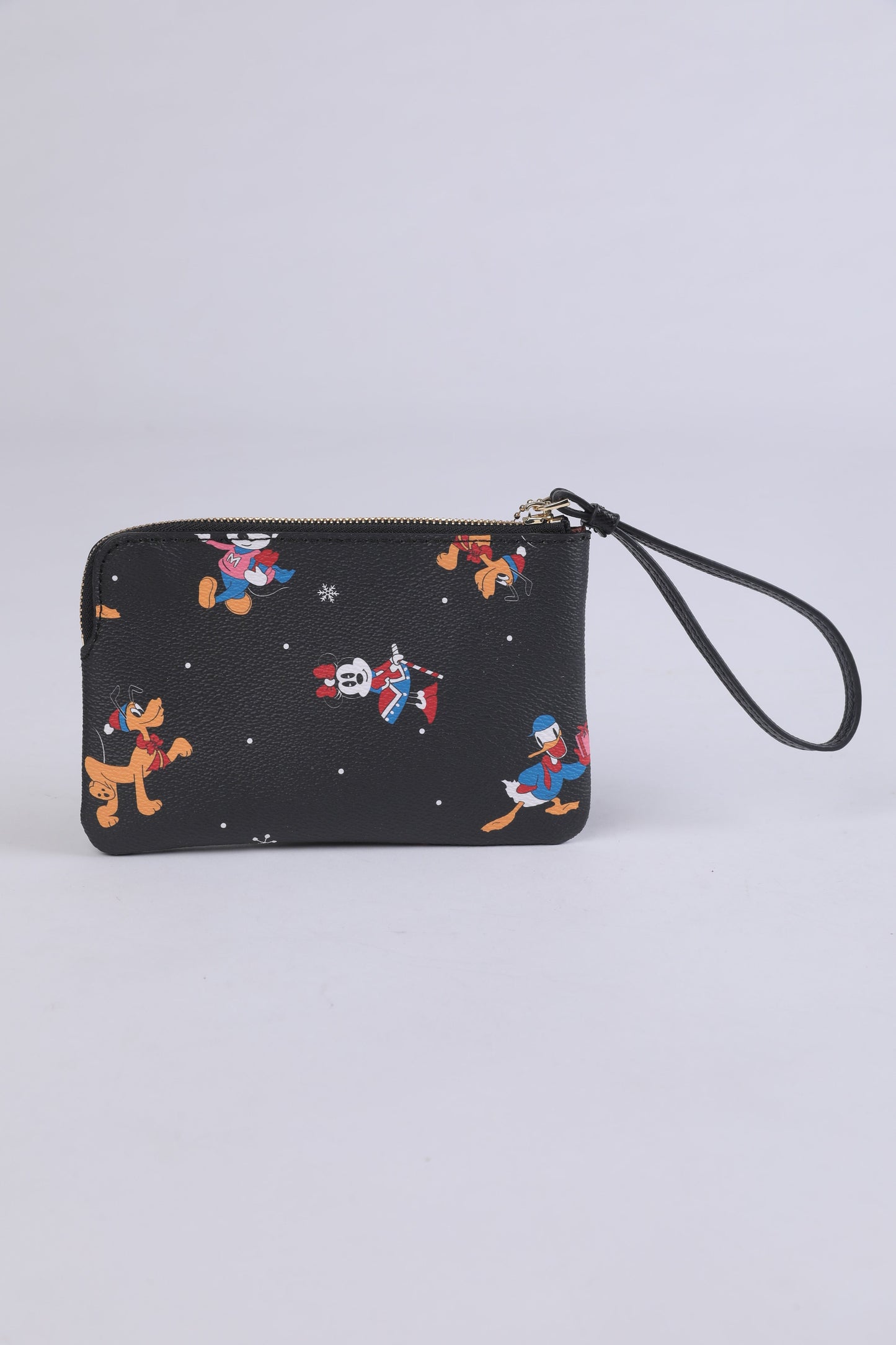 Coach Disney Mickey & Friends Leather Wristlet