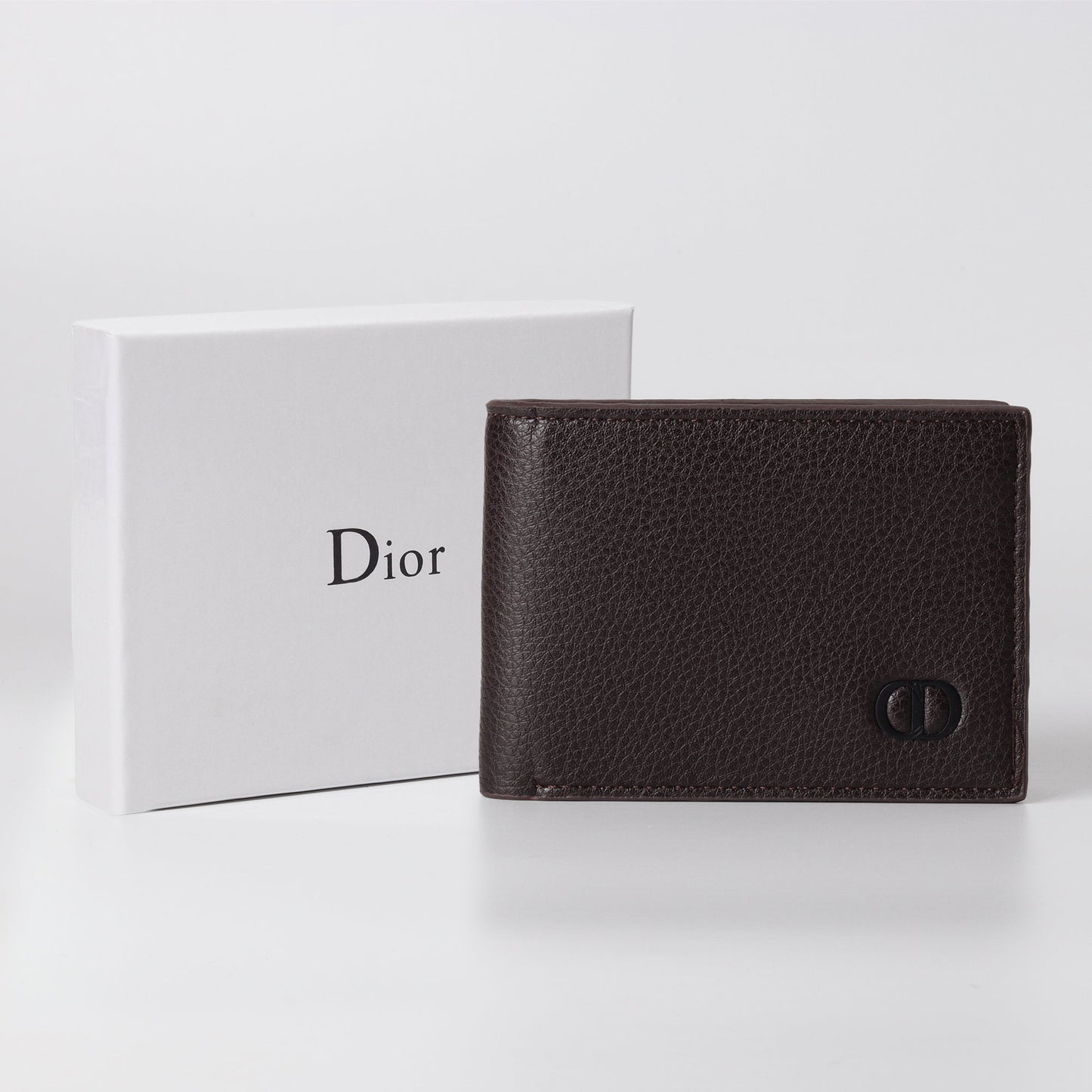 CD Classic Bifold Wallet in Espresso Brown