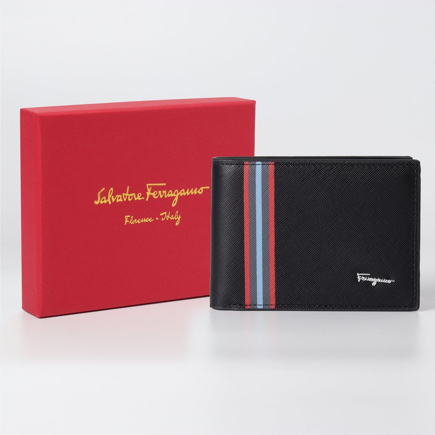 Black Stripe Accent Wallet