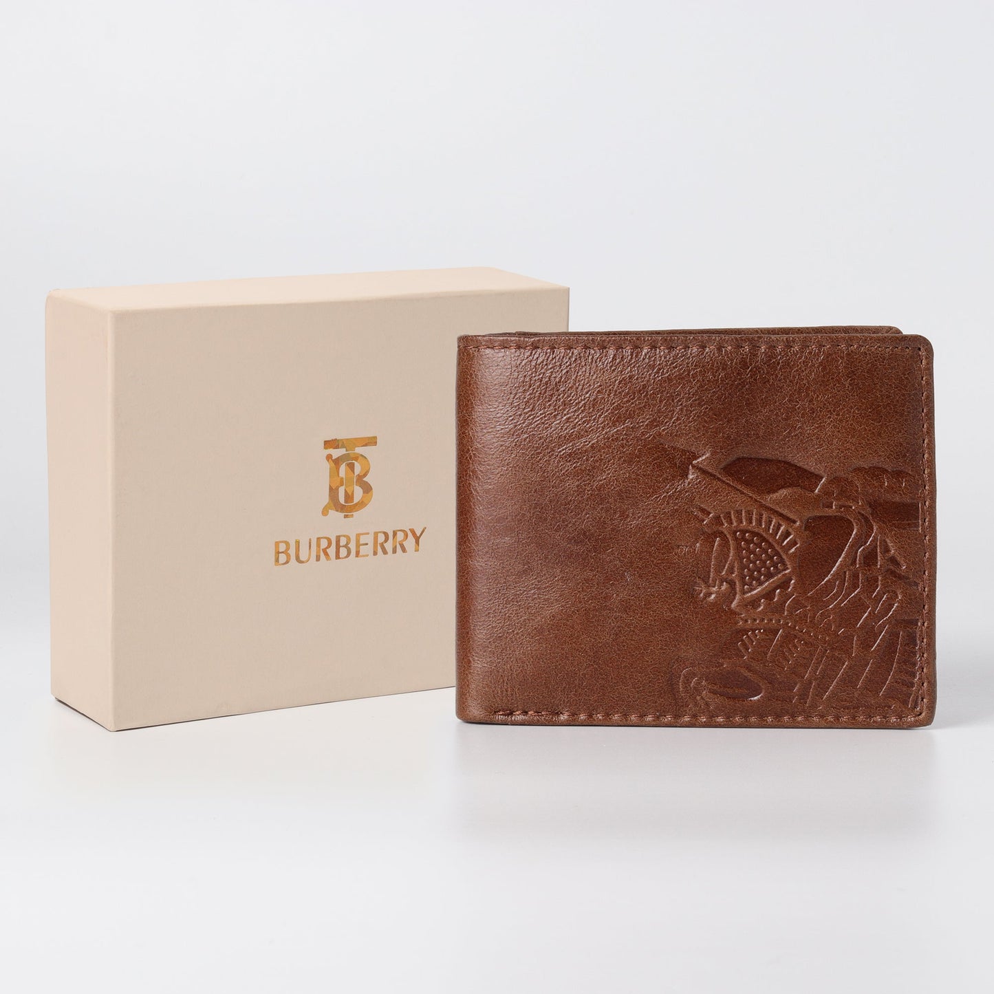 Equestrian Knight Vintage Leather Wallet