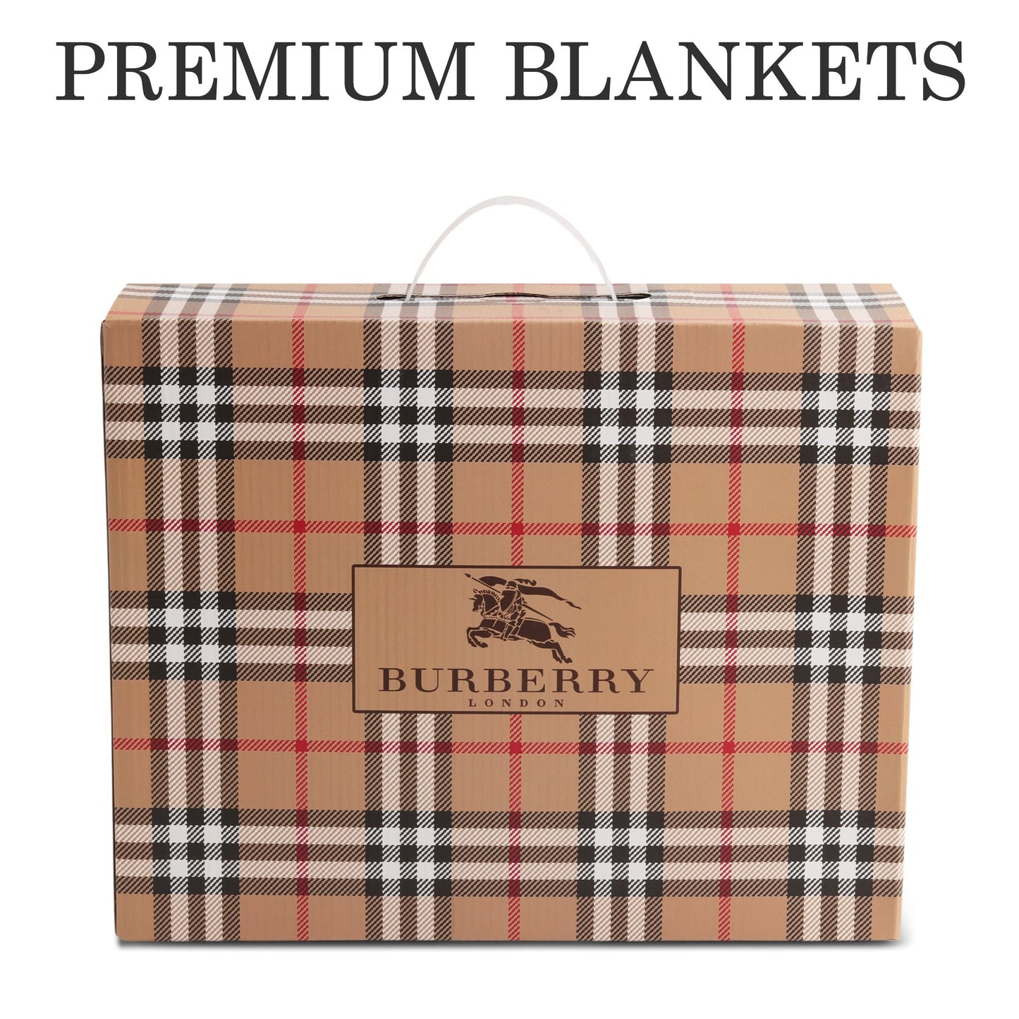 Vintage Rose Check Throw AC Blanket