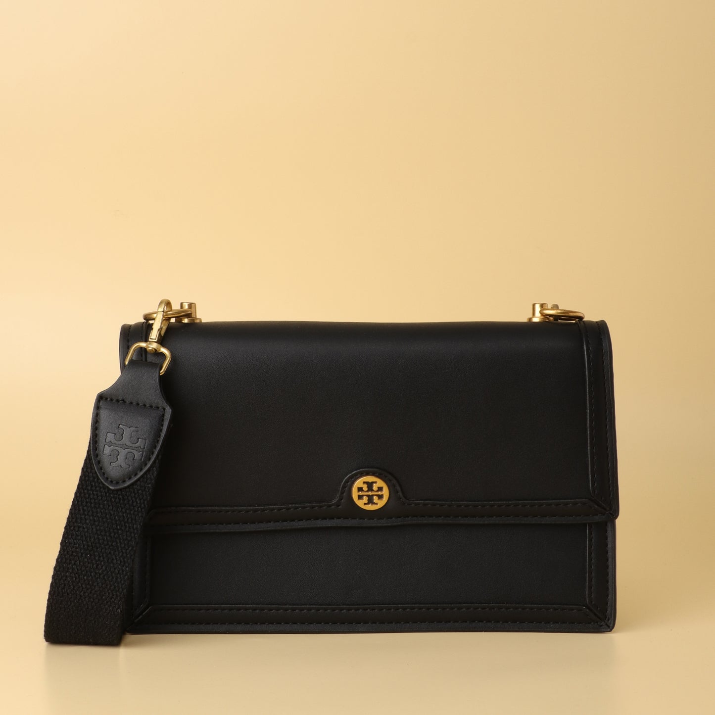 Burch Black Leather Shoulder Bag