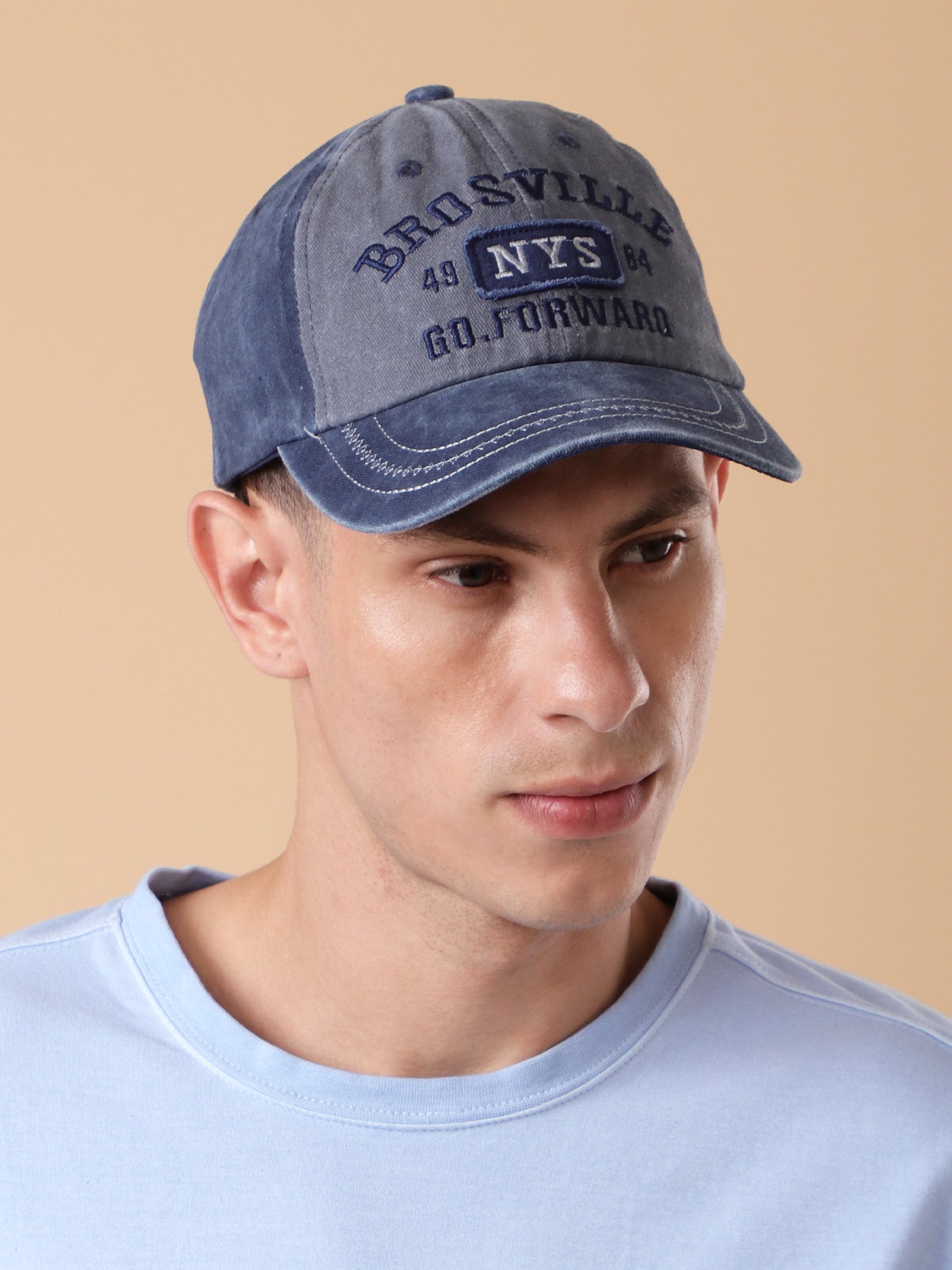 Vintage Denim Baseball Cap – Brosville NYS Edition