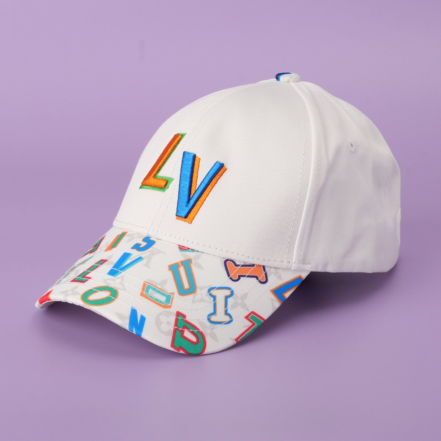 LV Pop Art White Cap