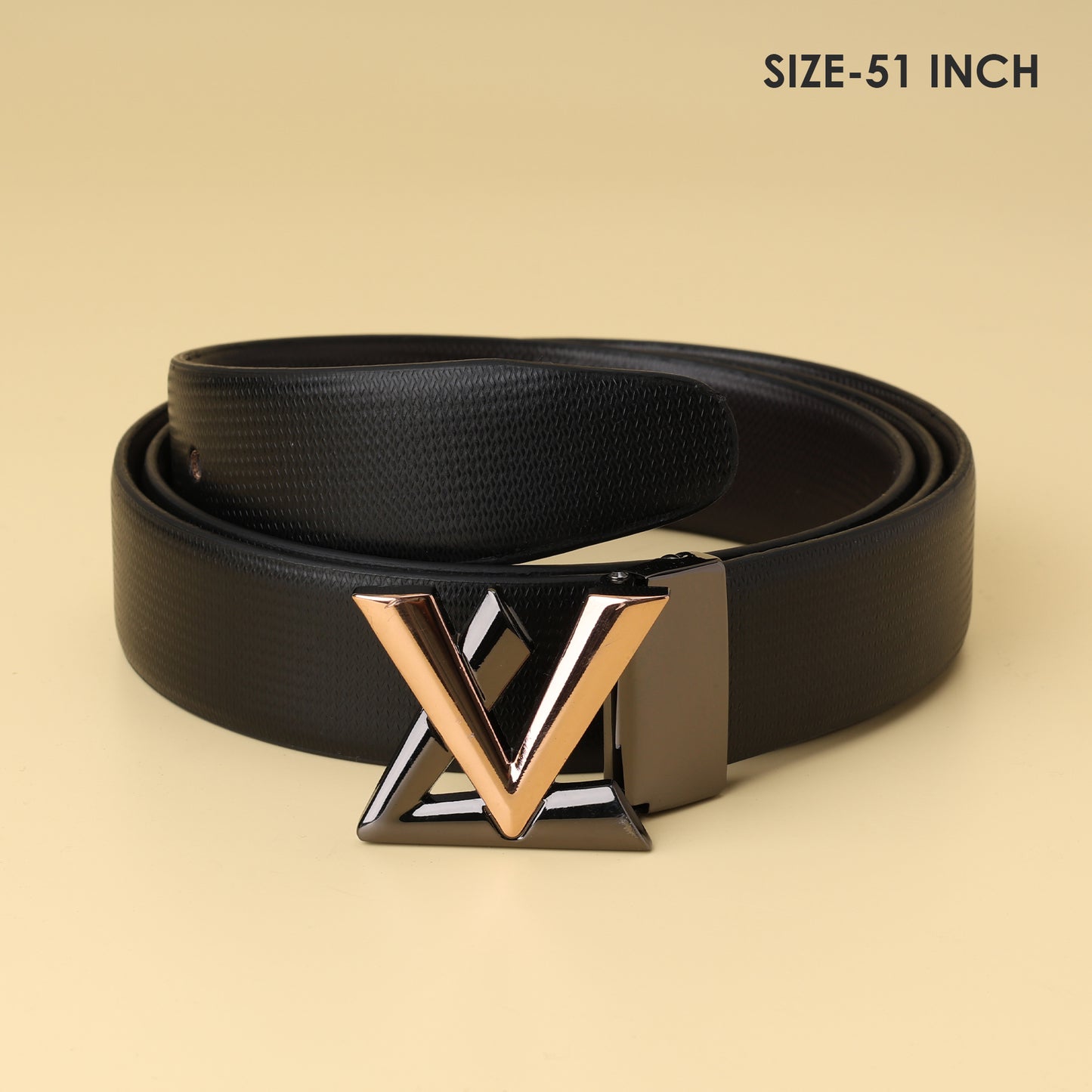 Vuitton Dual-Tone Signature LV Belt