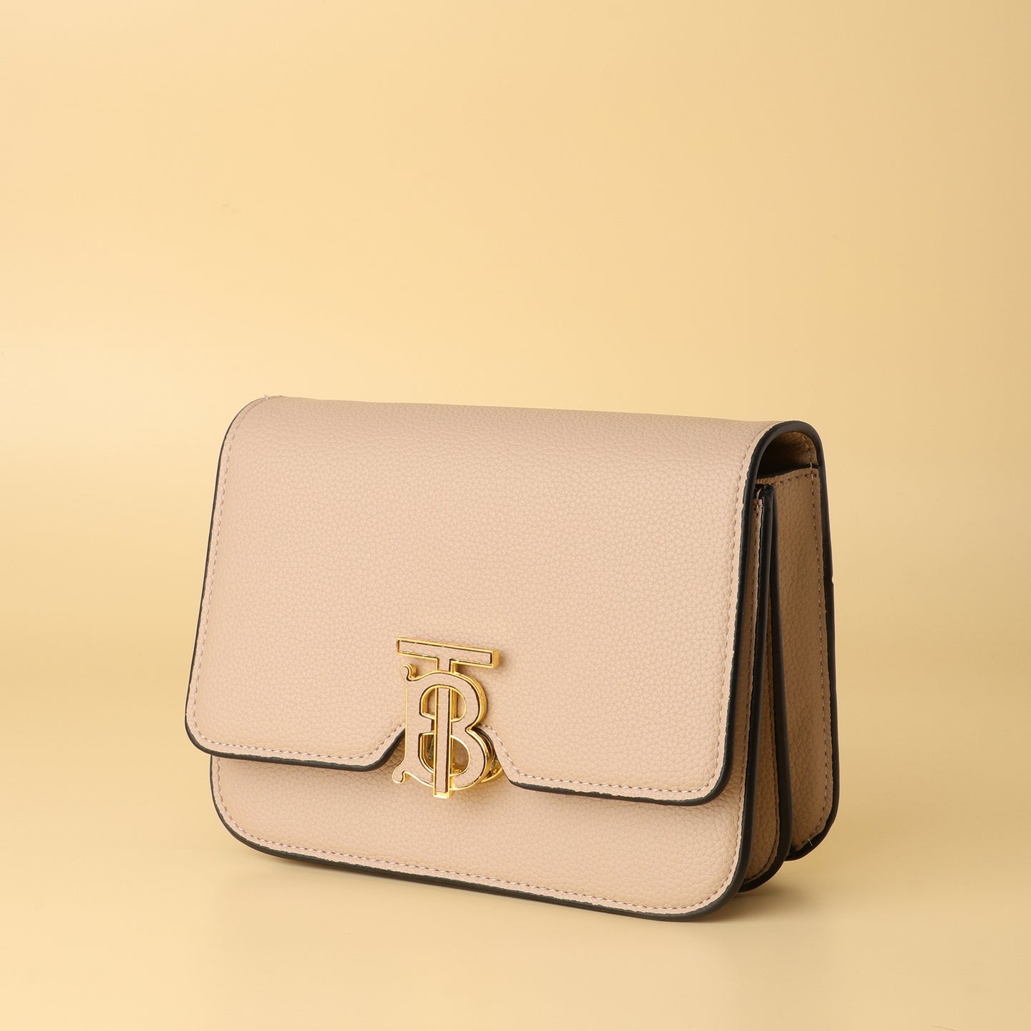 TB Leather Crossbody Bag