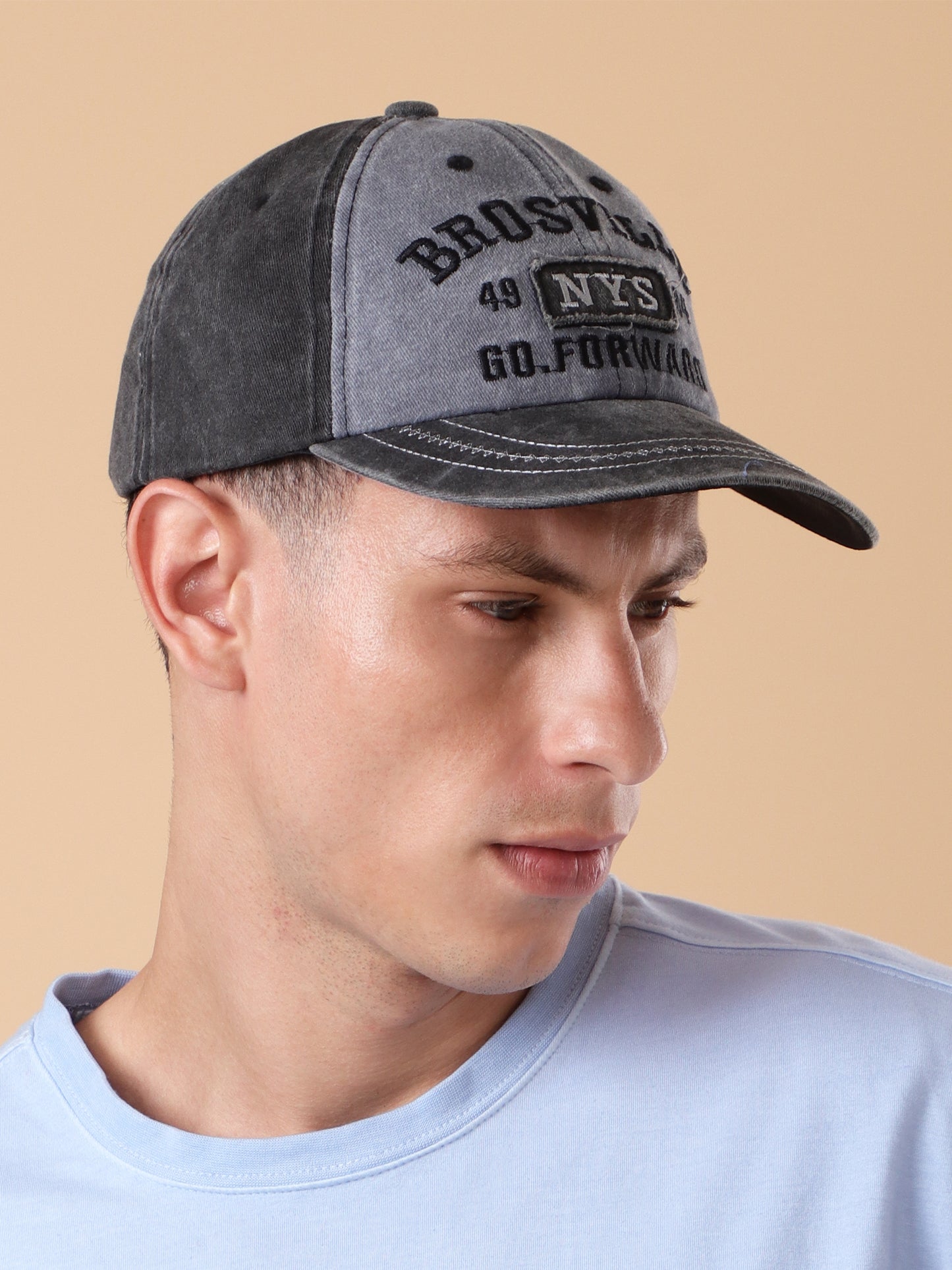 BROSVILLE N.Y.S. Vintage Distressed Baseball Cap