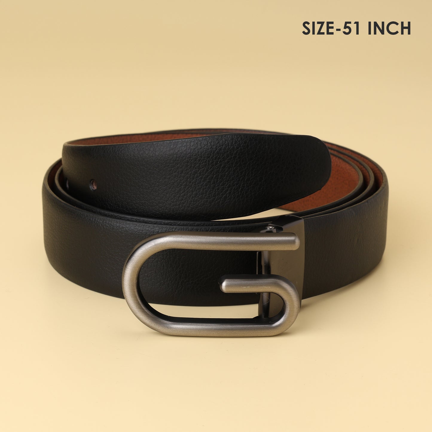 Gucci G Letter Buckle Leather Belt