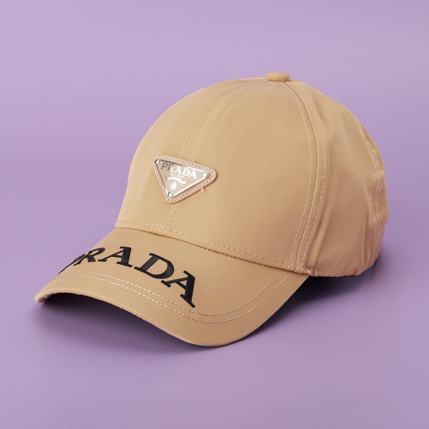 Beige Classic Baseball Cap