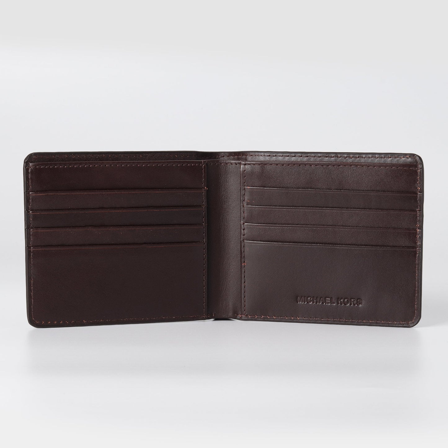 Diagonal Monogram Wallet in Brown & Black