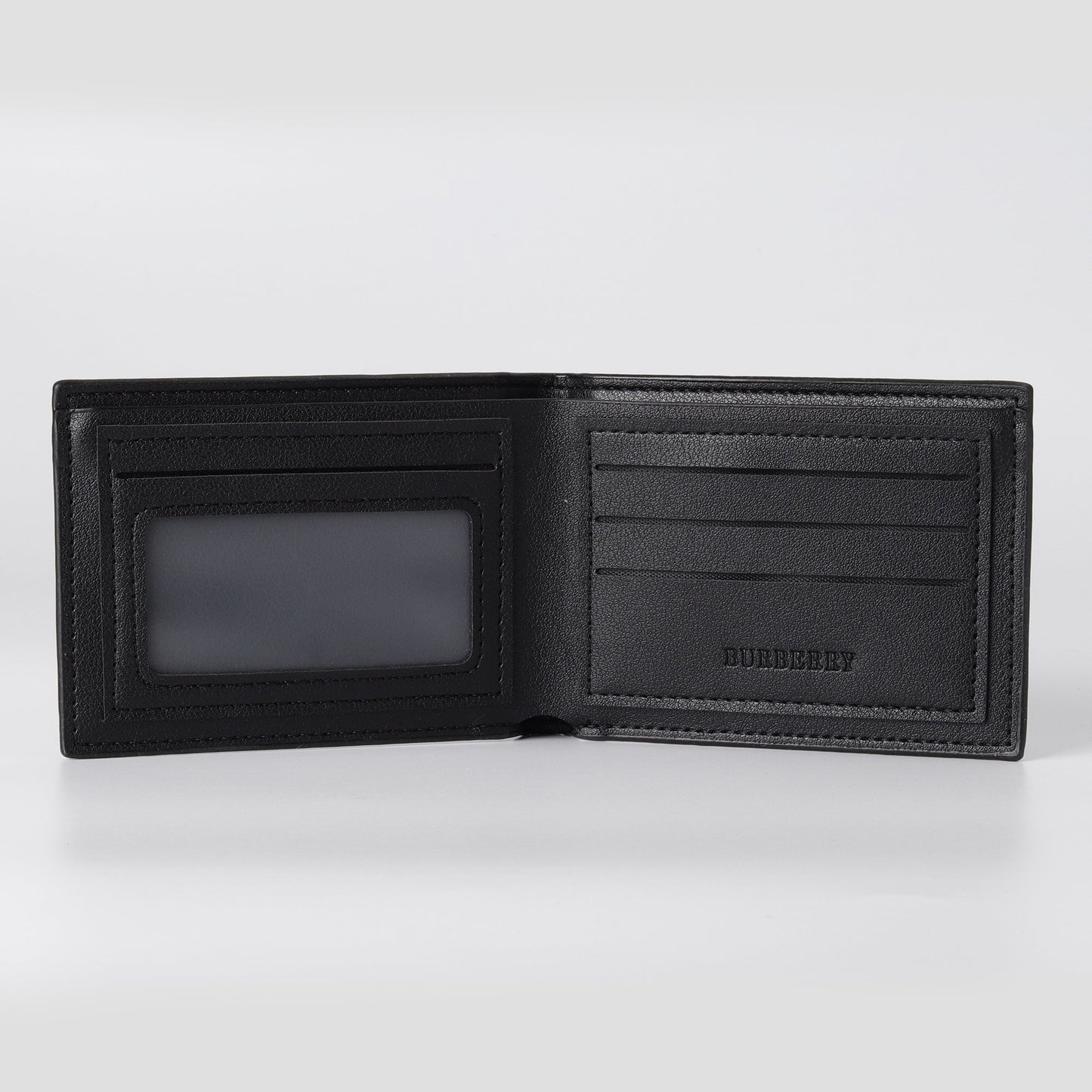 Black & White Icon Stripe Wallet
