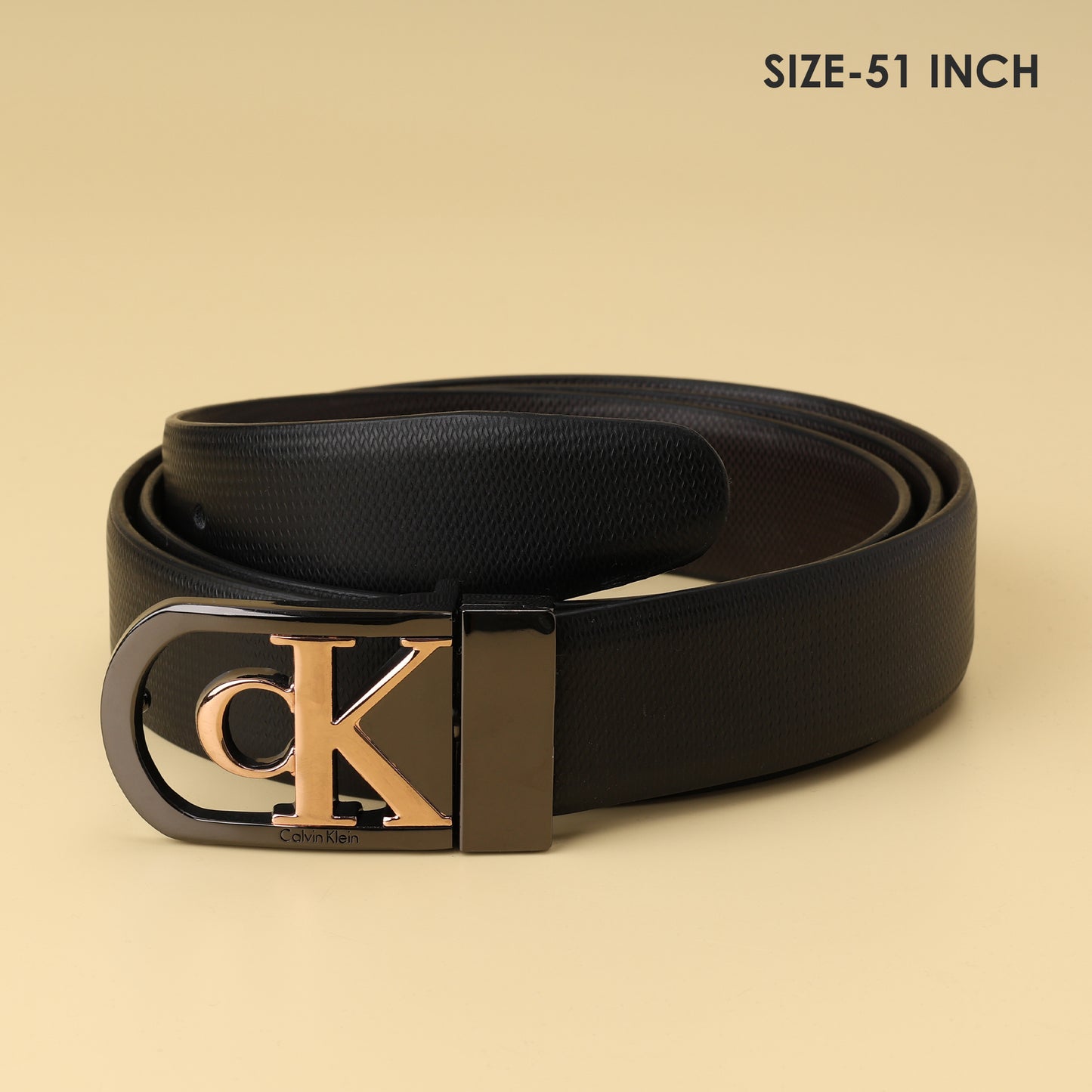 Gold CK Buckle Belt