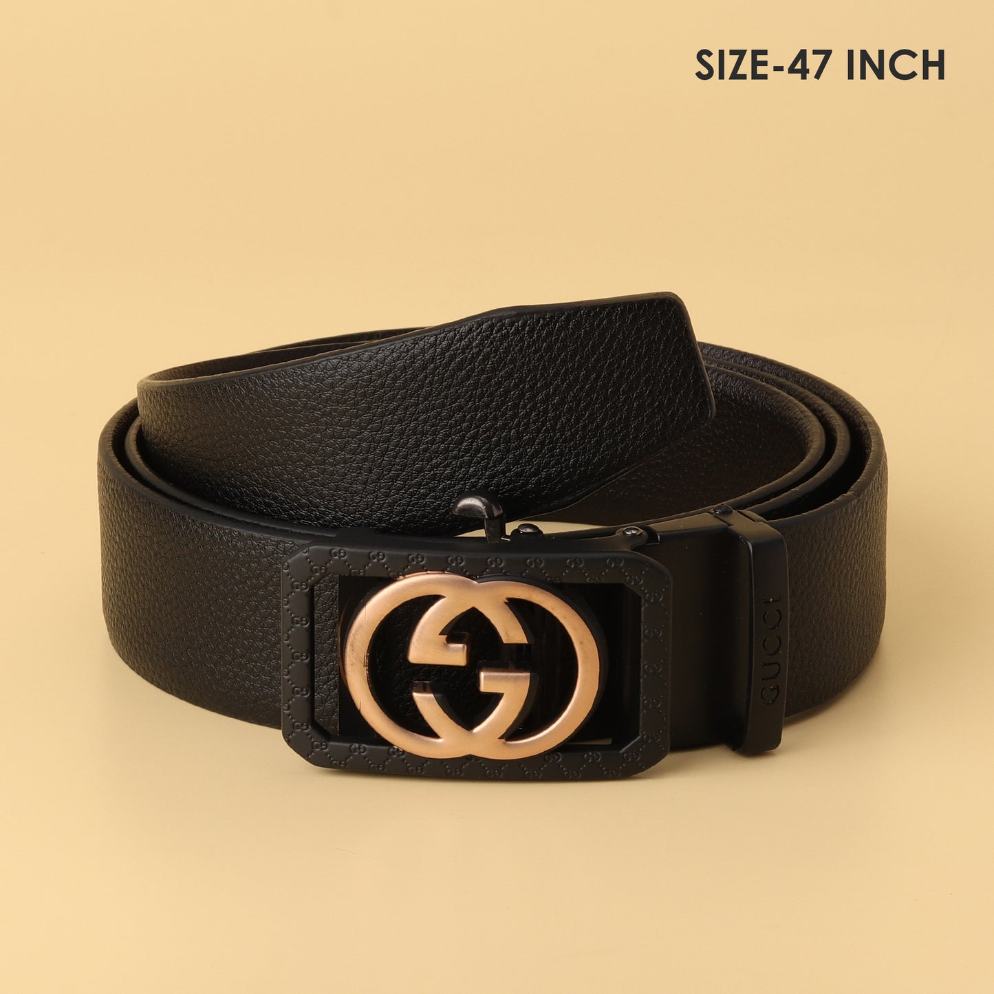 Pebbled Leather Belt