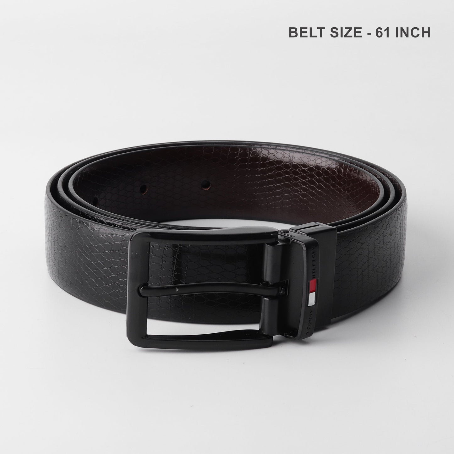 Croc-Tech Reversible Belt – Black Texture