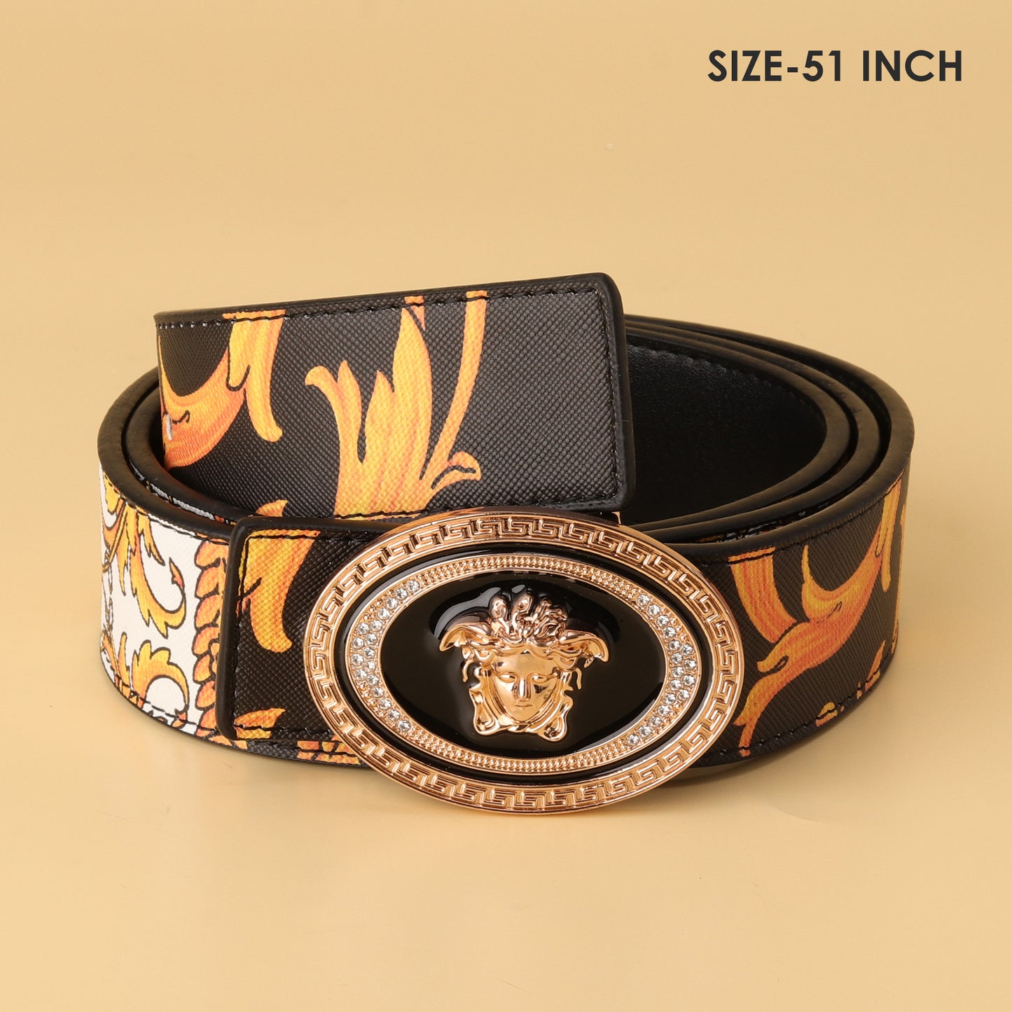 Baroque Medusa Buckle Belt