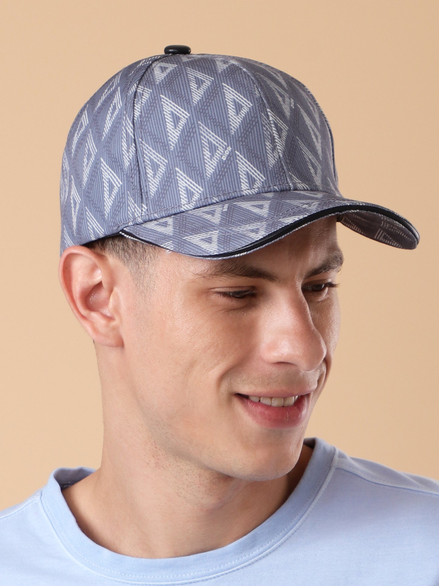 Trendy Dior Geometric Print Baseball Cap - Stylish & Modern