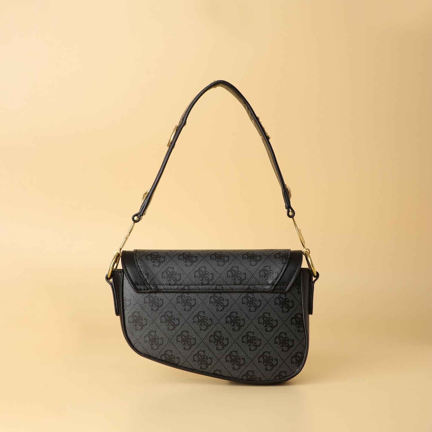 Black Monogram Shoulder Bag