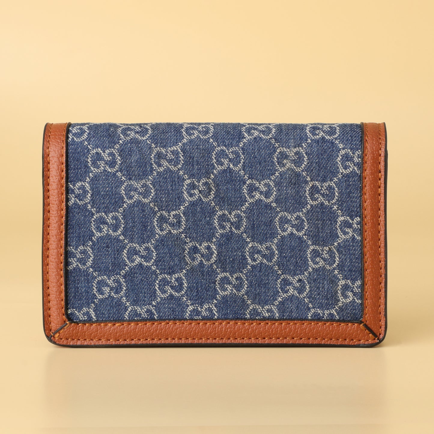 Dionysus GG Denim & Leather Mini Shoulder Bag