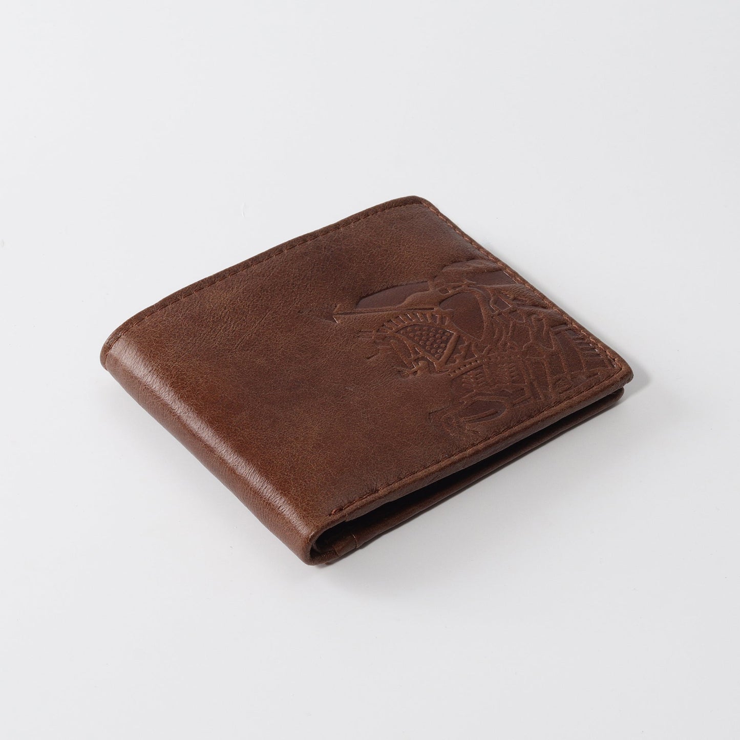 Equestrian Knight Vintage Leather Wallet