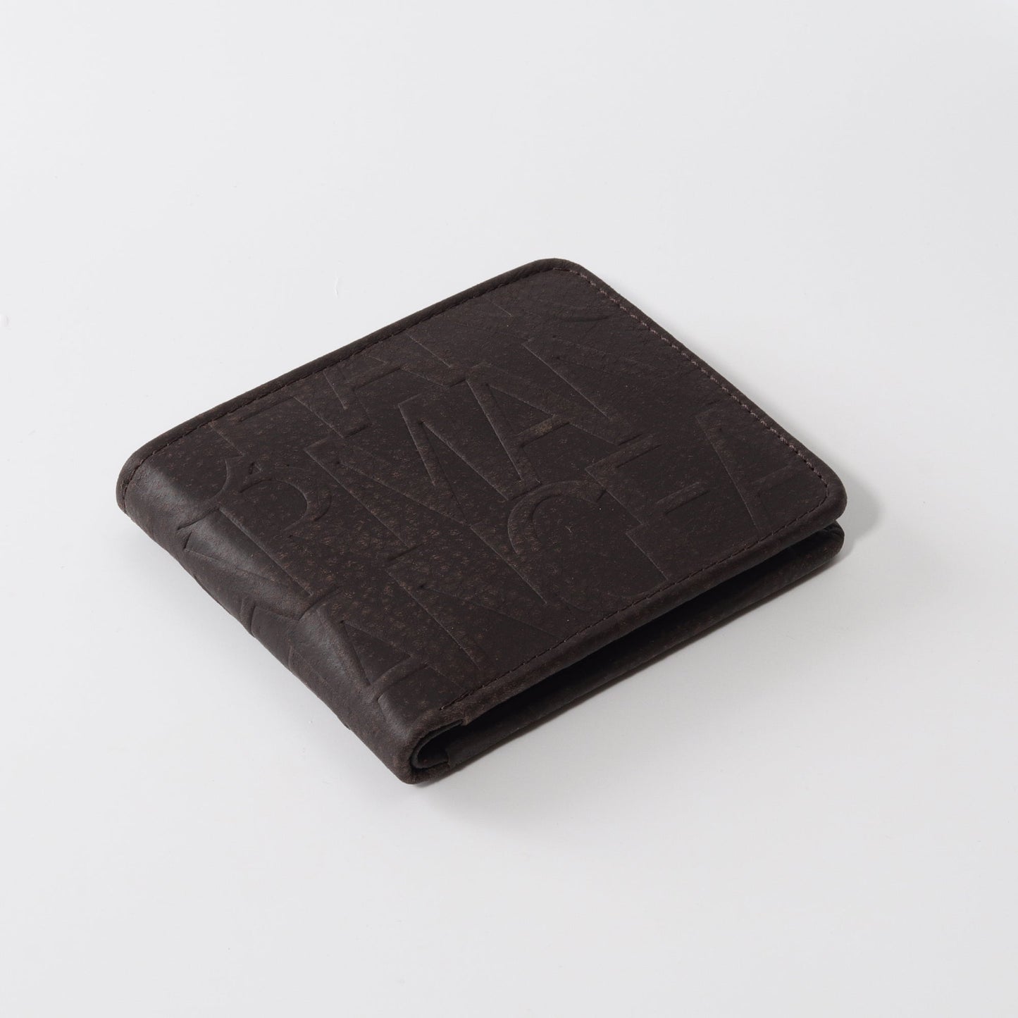 Deep Cocoa Oversized Logo Wallet