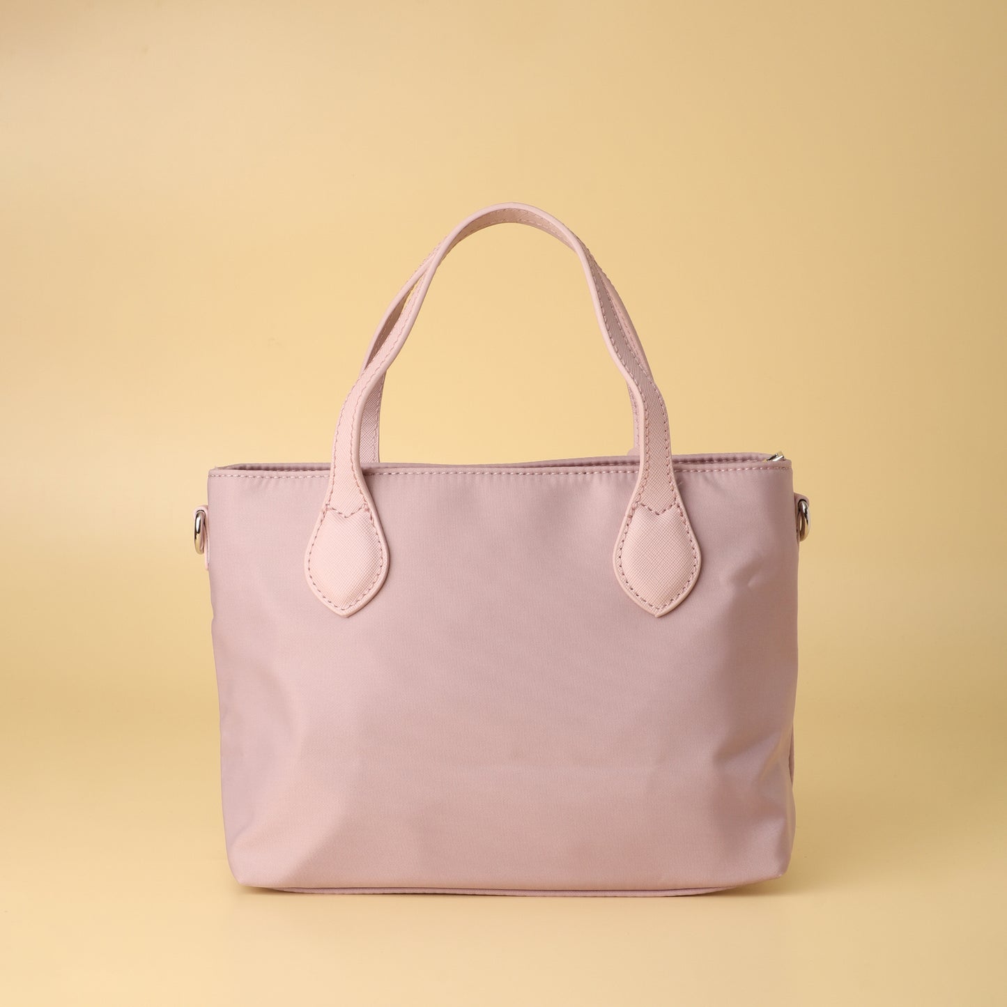 Blush Pink Prada-Inspired Tote Bag