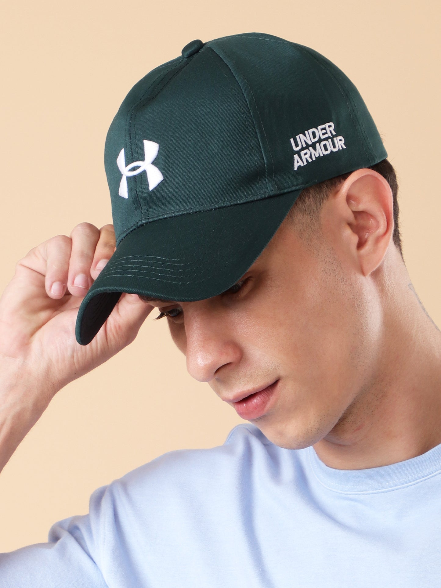 Armour Dark Green Performance Cap ā Sporty Comfort with Premium Style