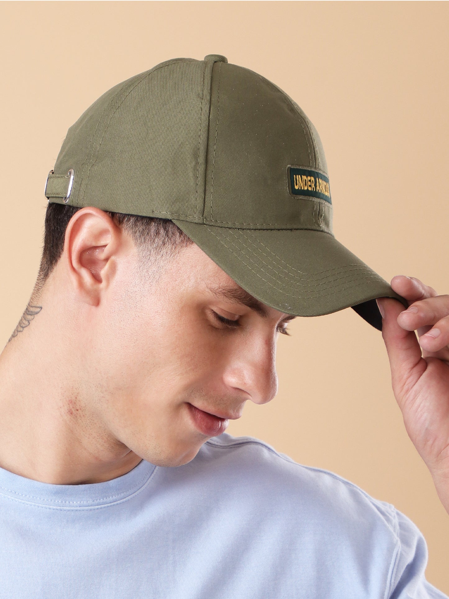 Olive Green "New York | Under Armour" Premium Baseball Cap