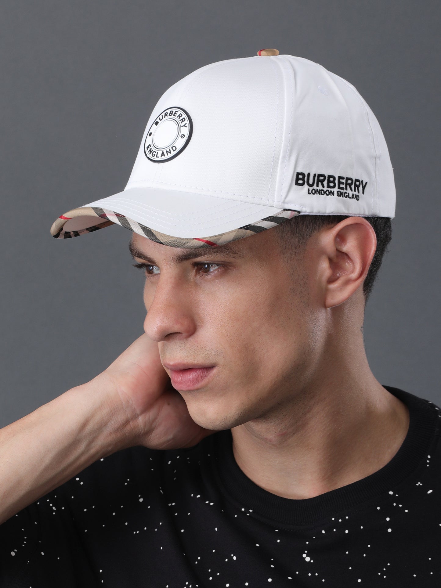 England White Logo Cap