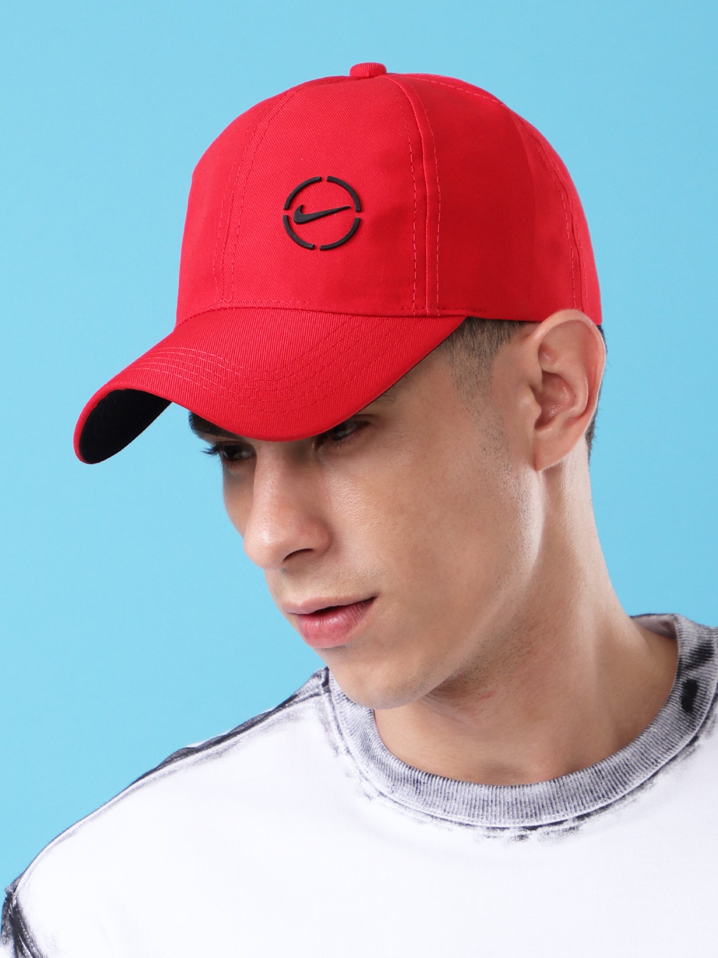 Nike Swoosh Circle Logo Adjustable Baseball Cap