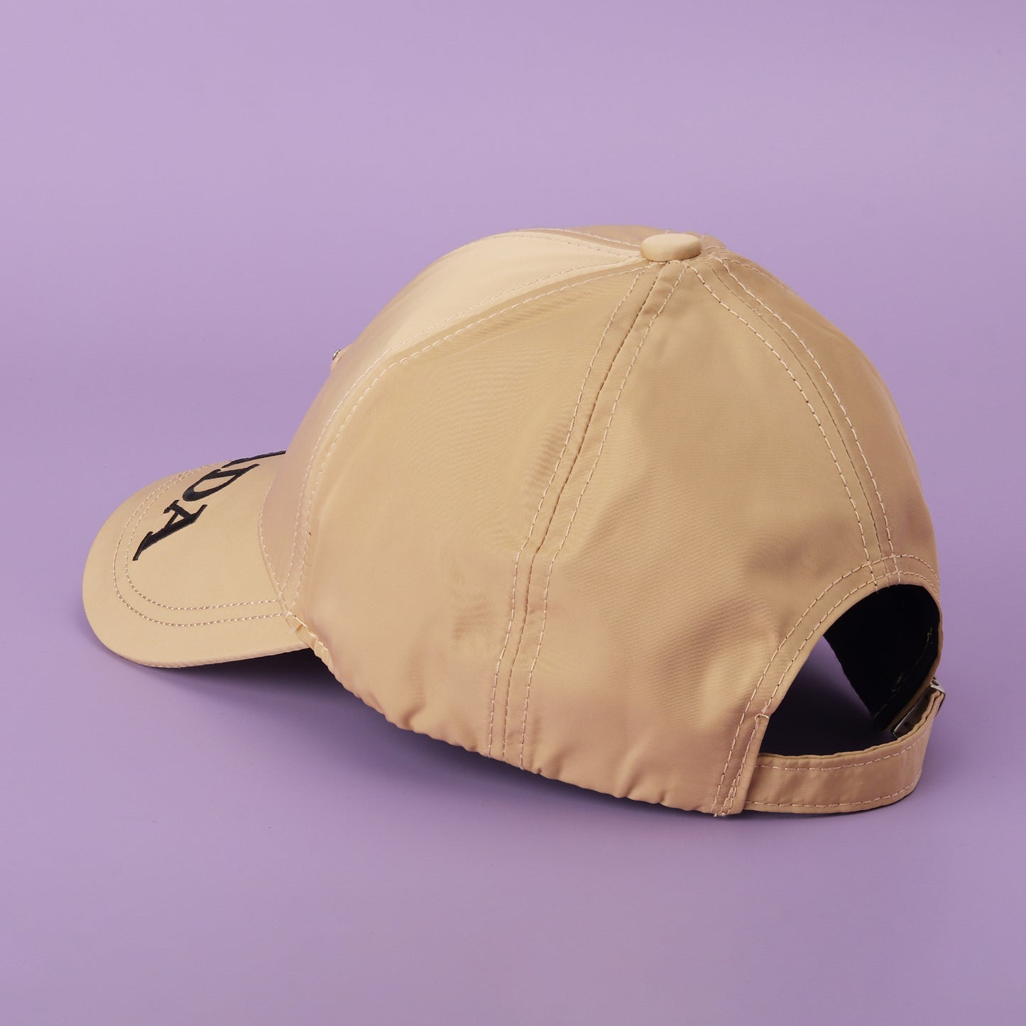 Beige Classic Baseball Cap