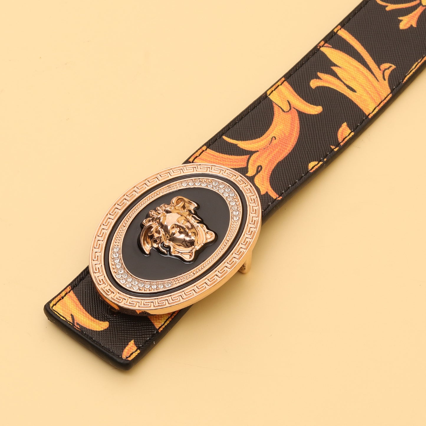 Baroque Medusa Buckle Belt
