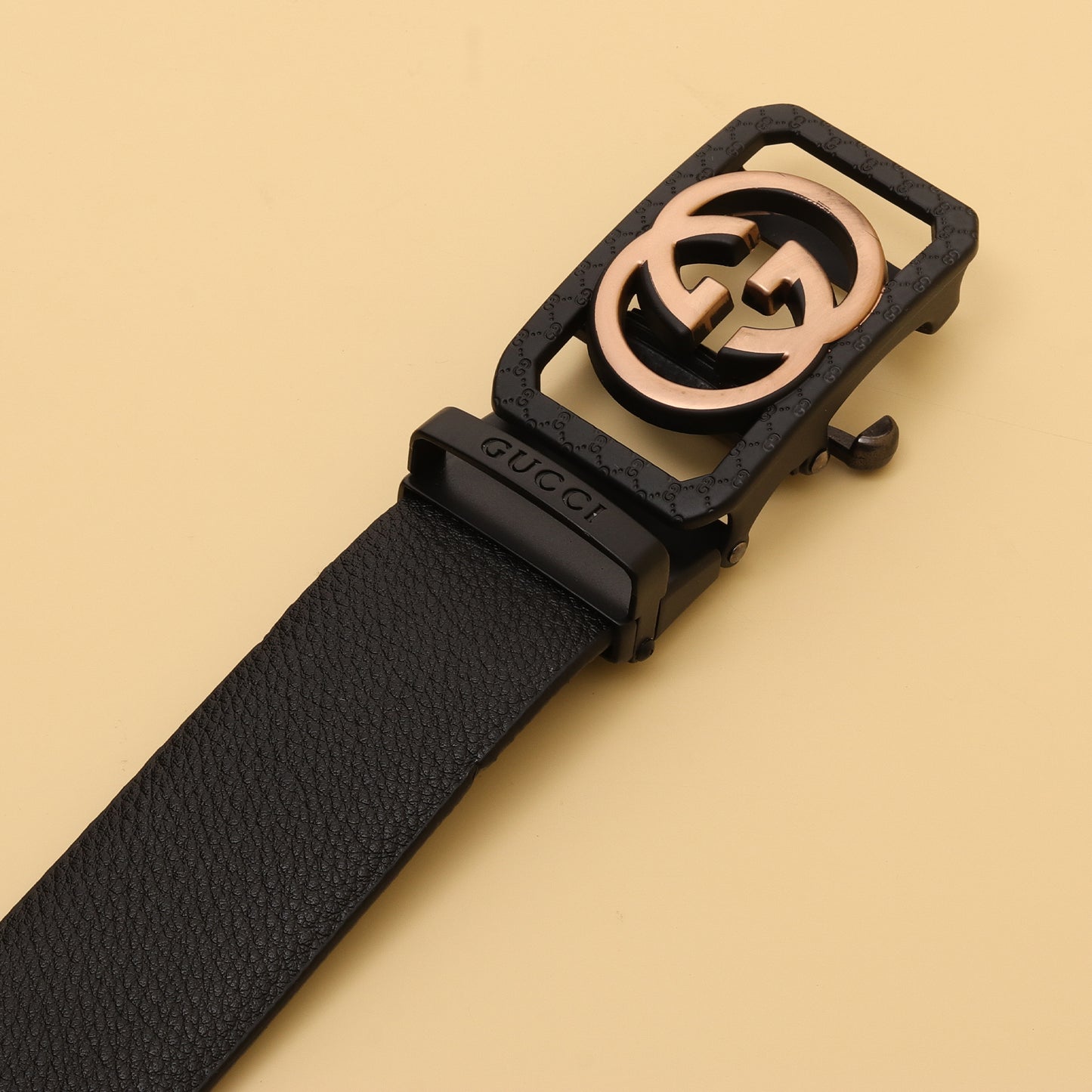 Pebbled Leather Belt