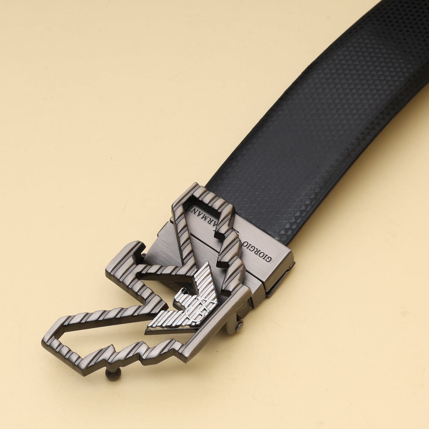 Sculpted Eagle Buckle Belt