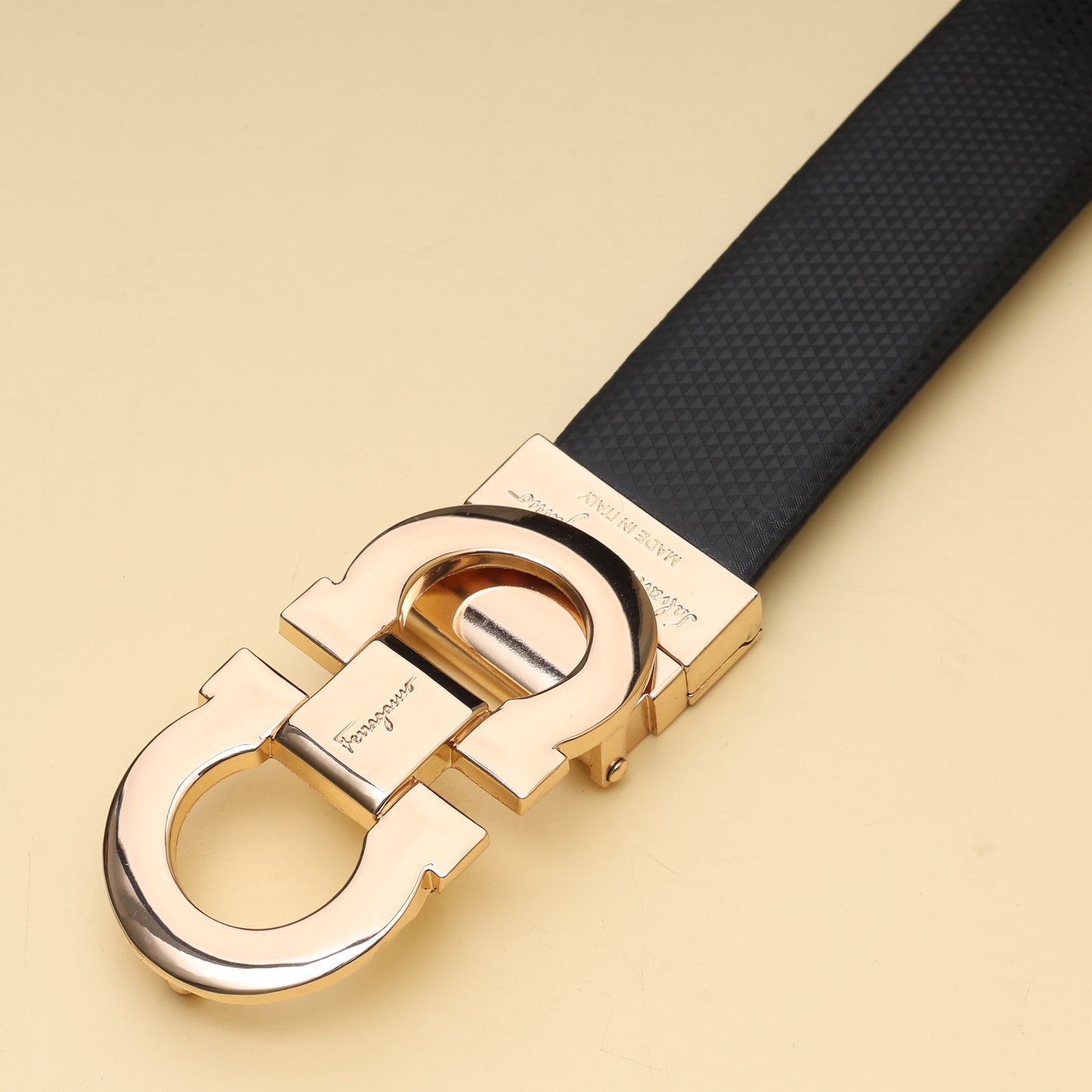 Polished Loop Statement Belt
