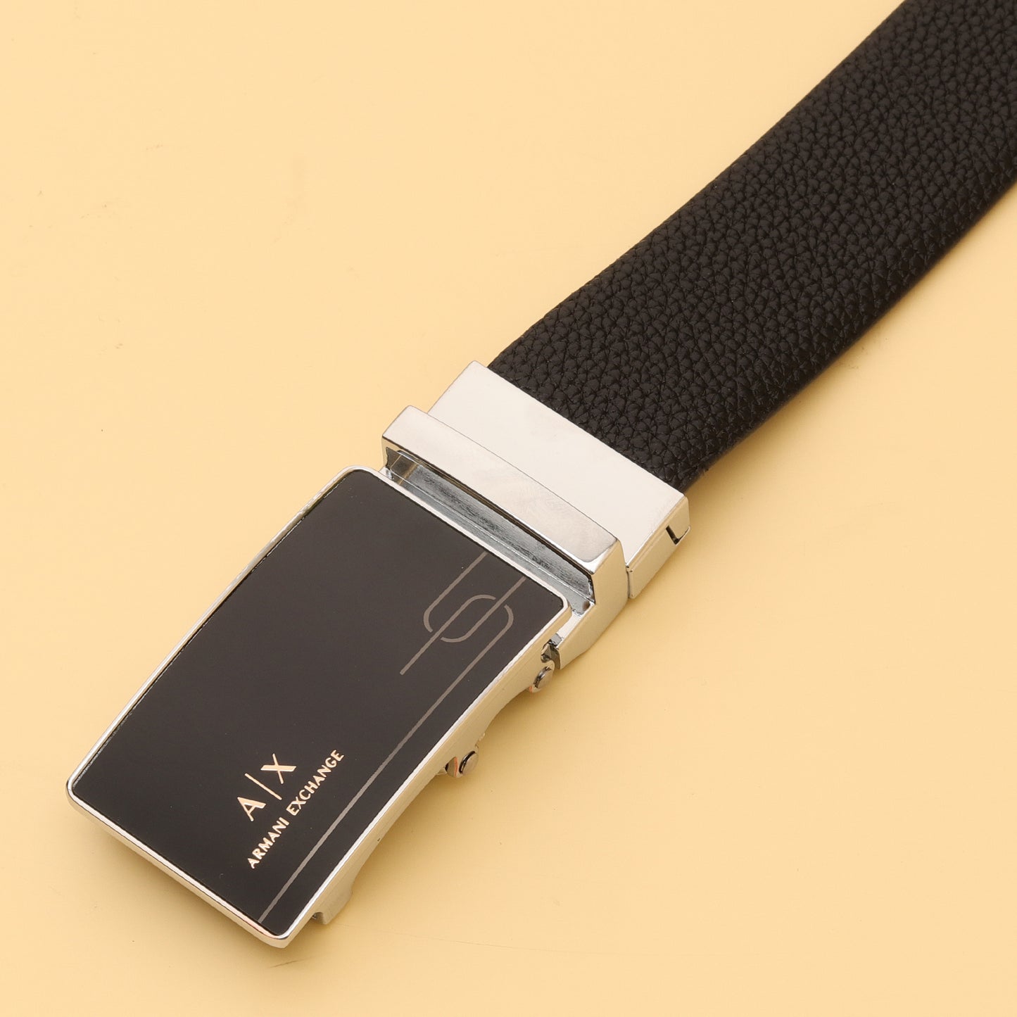 Exchange Reversible Textured Leather Belt