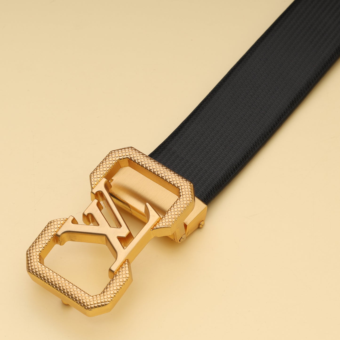 Vuitton Gold Monogram Belt