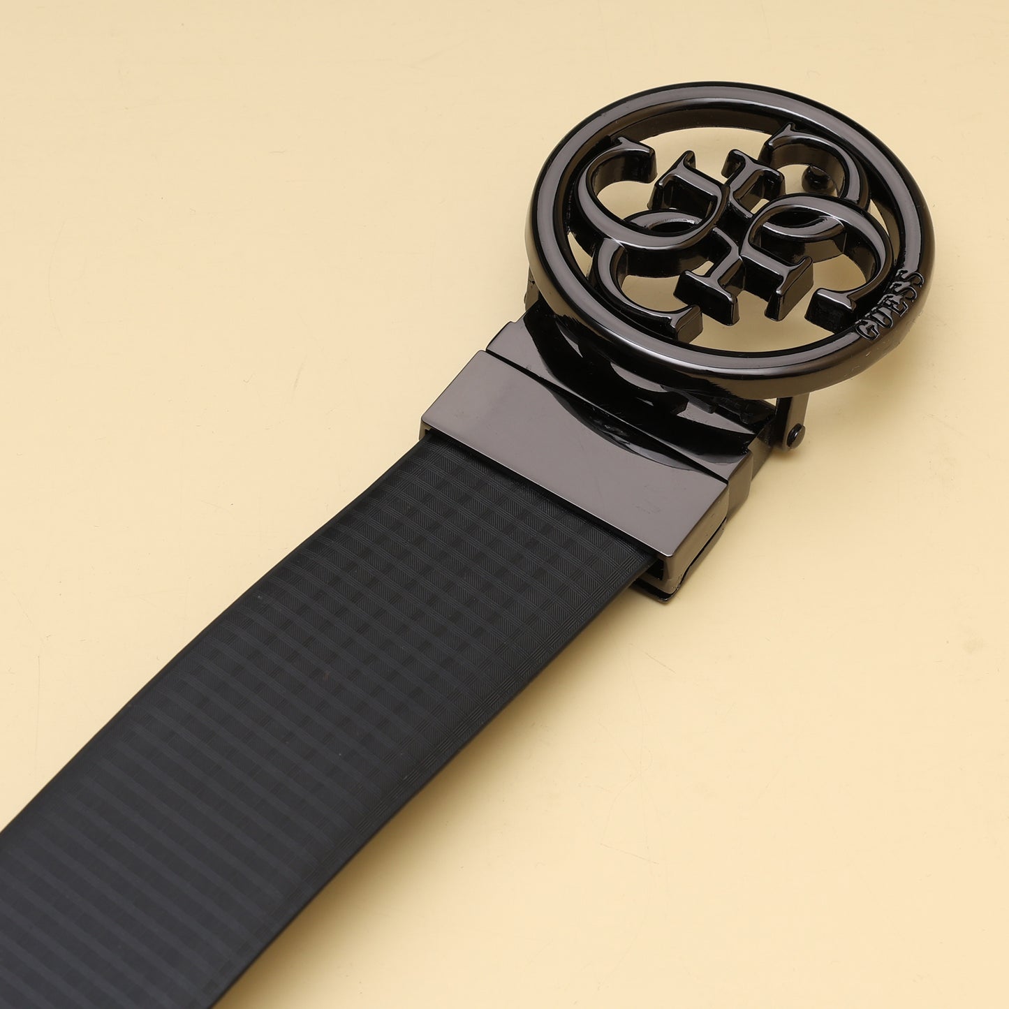 Noir Emblem Luxe Belt