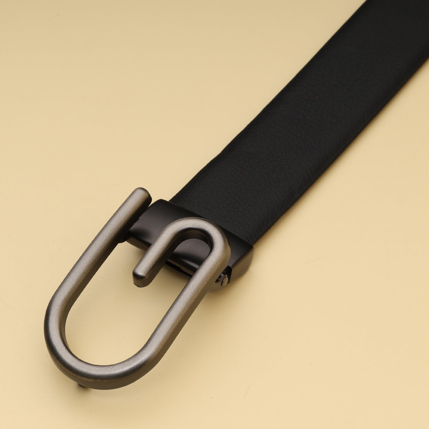 Gucci G Letter Buckle Leather Belt