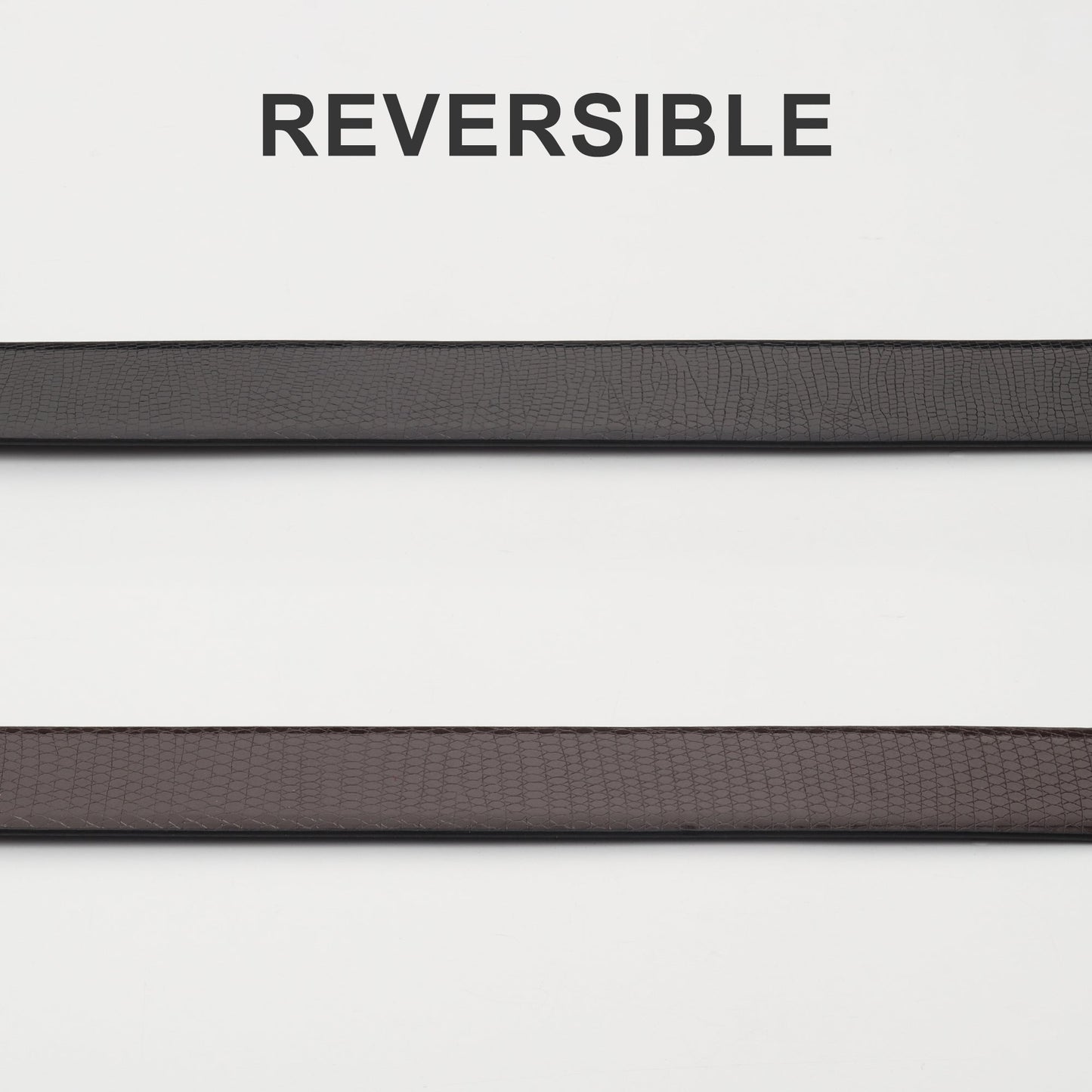 Croc-Tech Reversible Belt – Black Texture